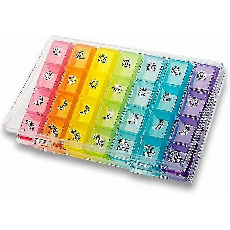 Weekly Pill Organizer BPA-Free Edition 1110