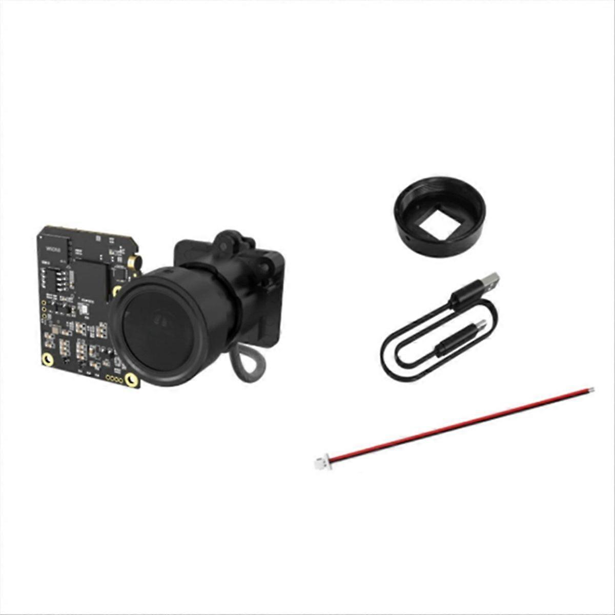 Caméra FPV de vision nocturne, résolution 2,7K, capteur 1/1,8 pouce pour drones RC, clarté nocturne améliorée.