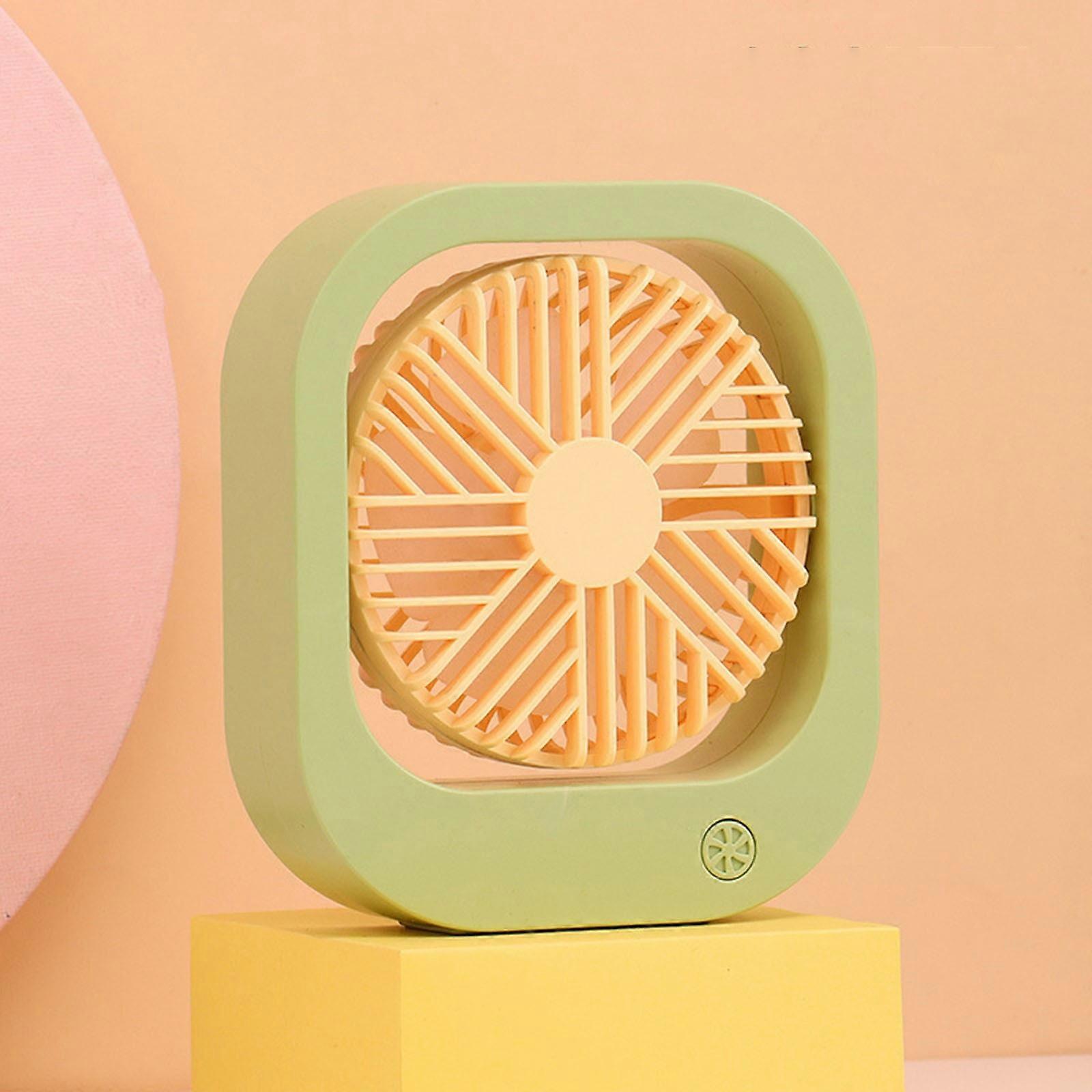 USB Desktop Fan Rechargeable Convenient Mini Small Folding Circulating Student Dormitory High Wind Power Fan