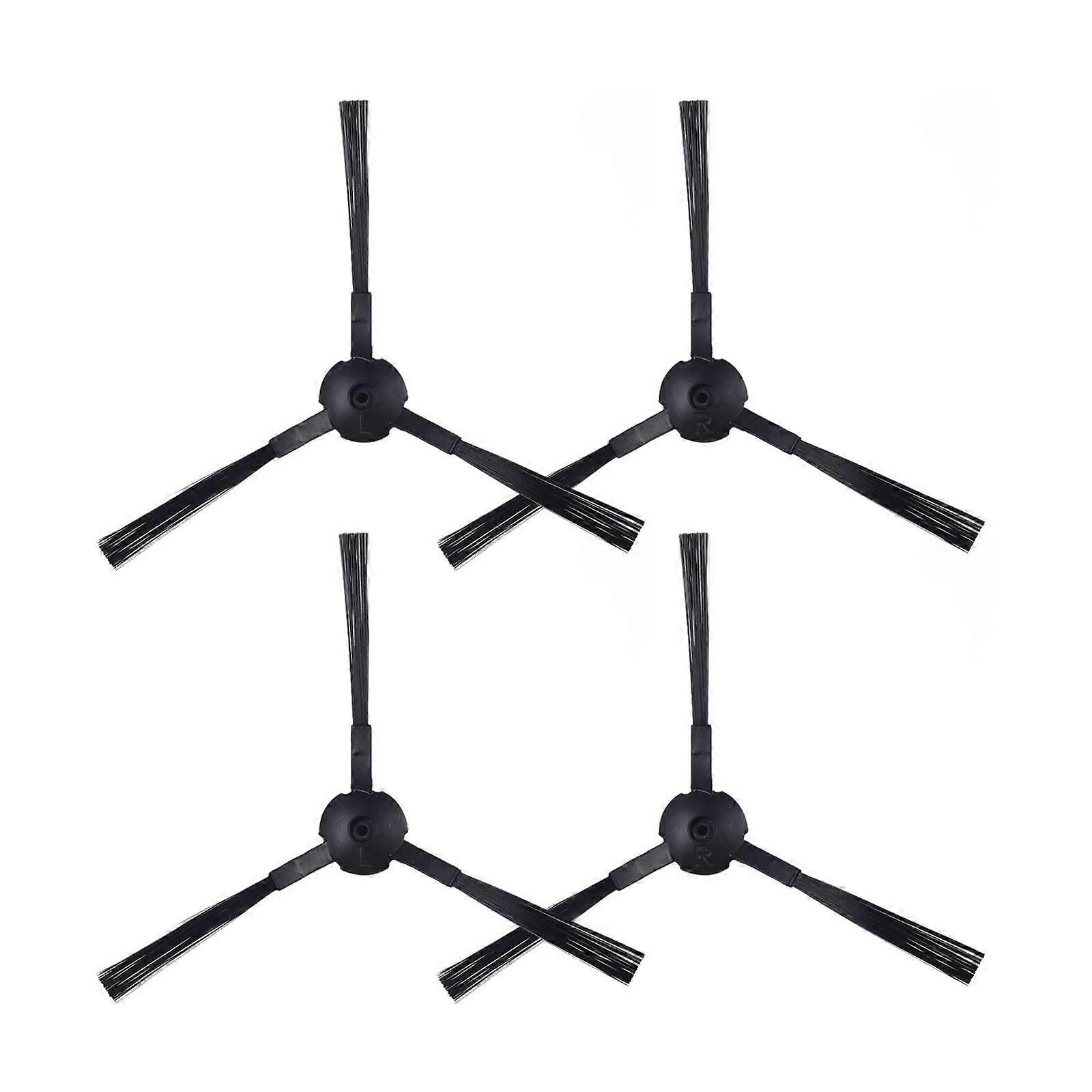 4pcs/set Side Brush Set Accessories Black Color Plastic