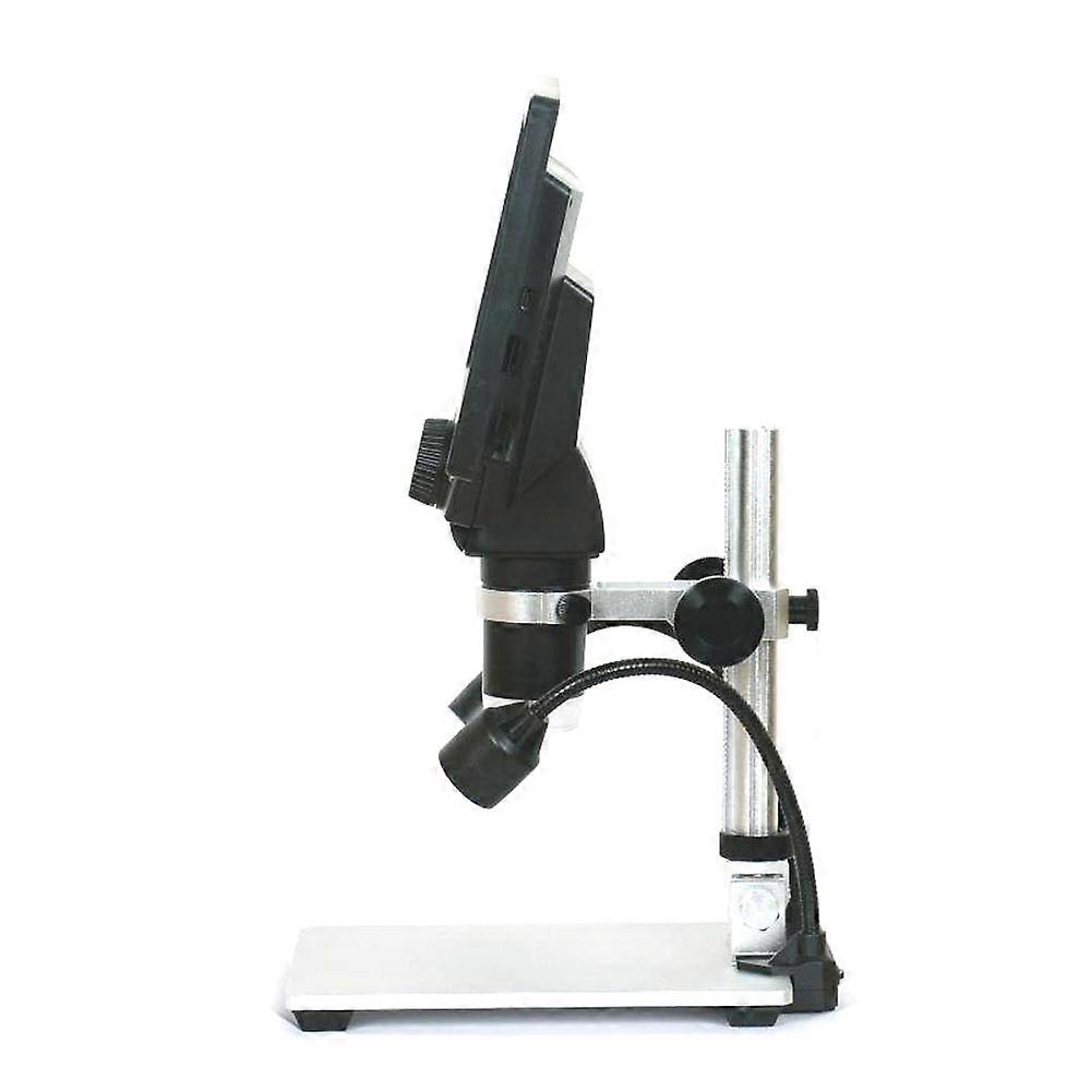 G1200 Digital Microscope 7 Inch Large Color Screen Large Base LCD Display 12MP 1-1200X Continuous Am