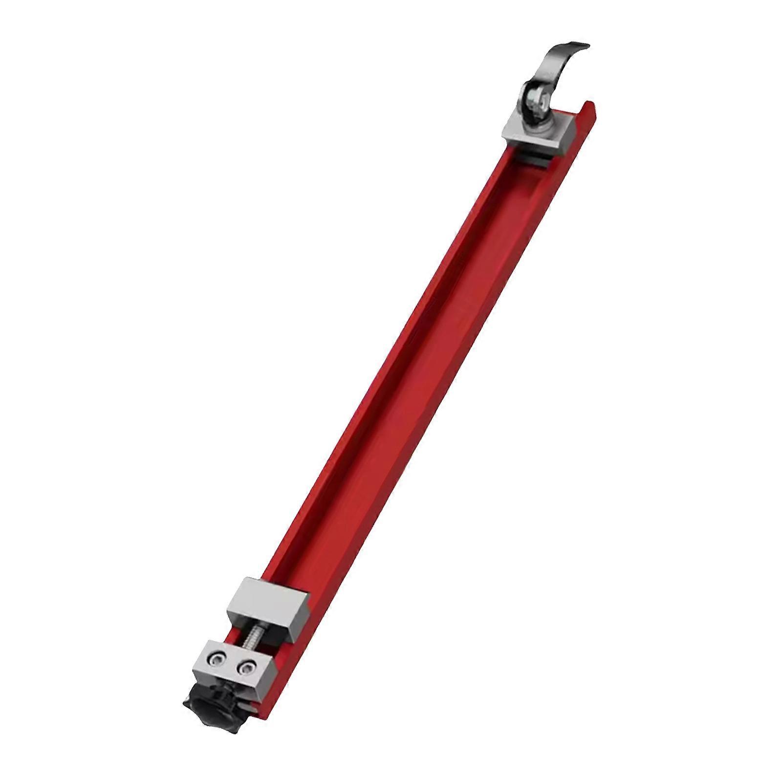 Professional Metal Workbench Rail Plate For 4-6in Cutter Base Guide ErrorFree Cutting In Construction And DIY Tasks  36CM