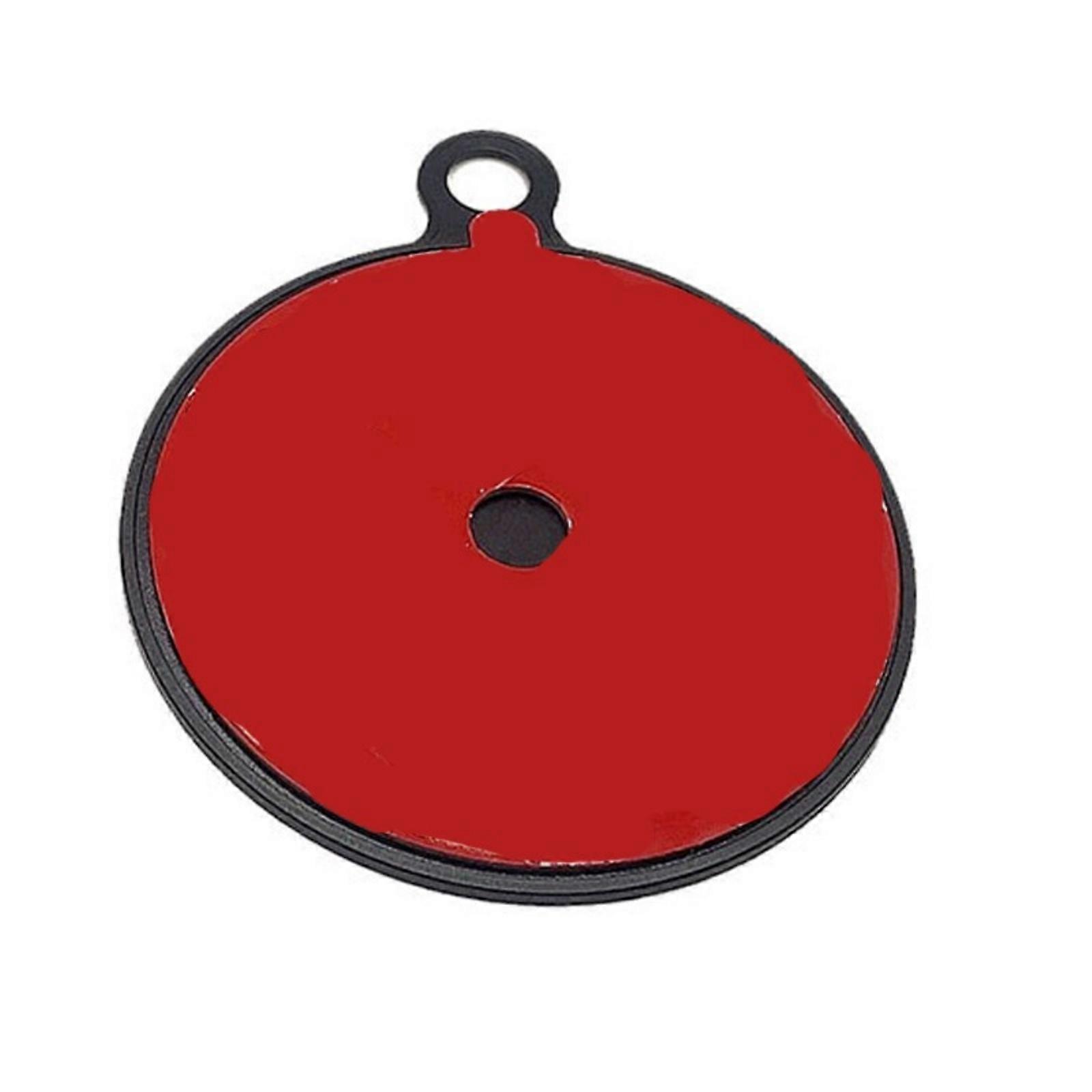 Visible Red Dashboard Adhesive Mount 75mm/95mm Circular Disk For Stable Phone Navigation Holder Installation In Vehicle  95mm diameter