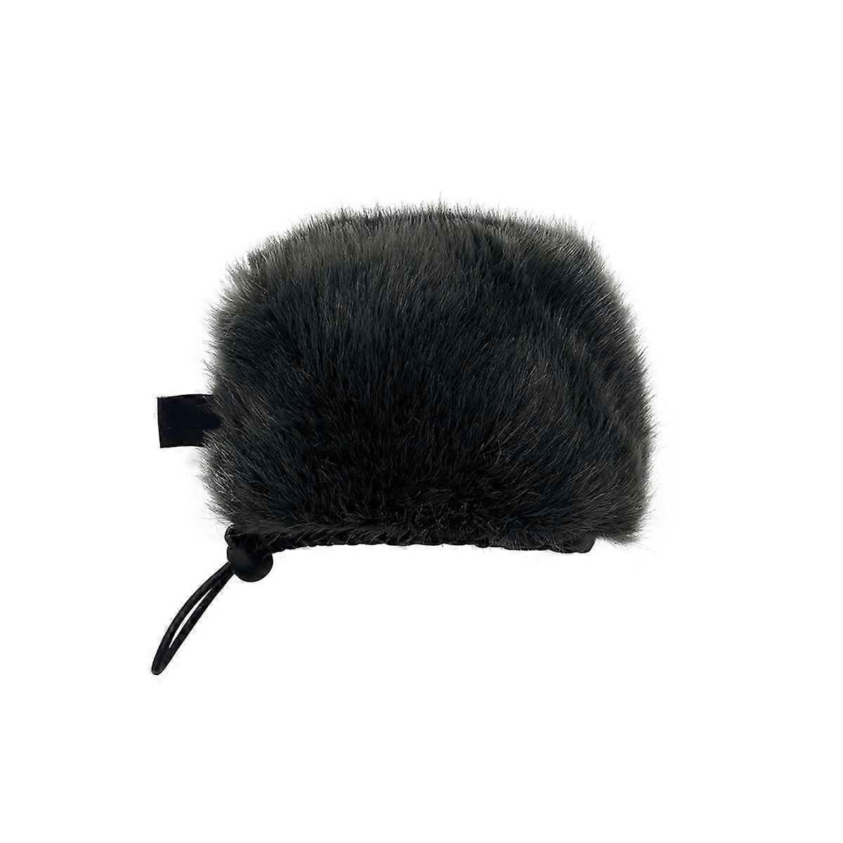 Outdoor Windscreen Furry Artificial Windshield Mic Cap for Zoom H5studio Studio Recording Accessory