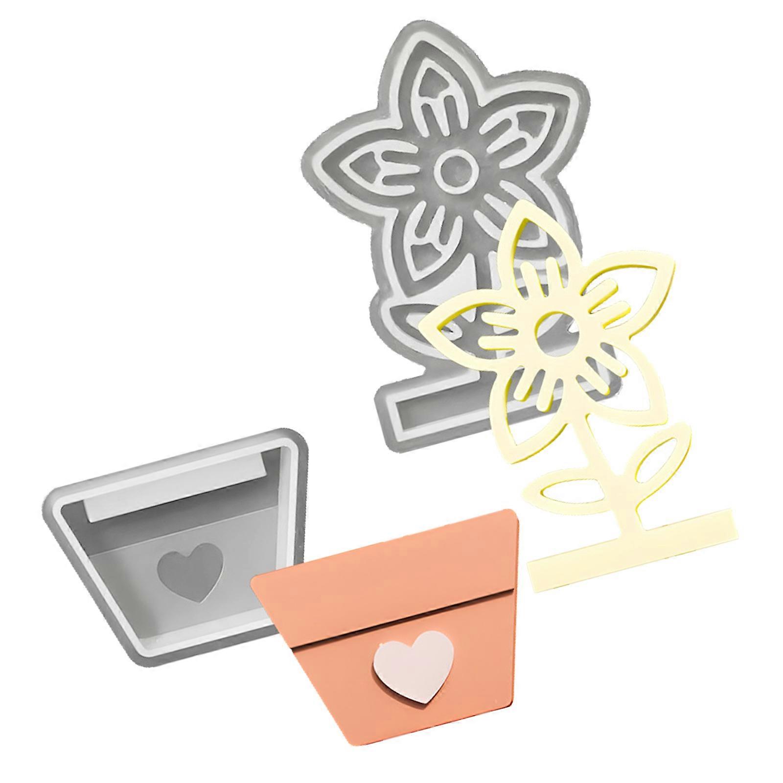 Additional Elastomer Cast For DIY Flower Container Decorations And Rosin Art Crafts Home Use Multicolor