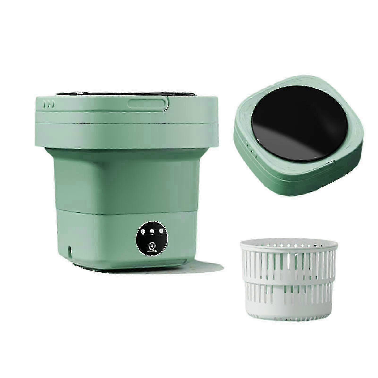 Compact 6.5l Foldable Washing Machine for Bathroom Use, Electric & Low Noise