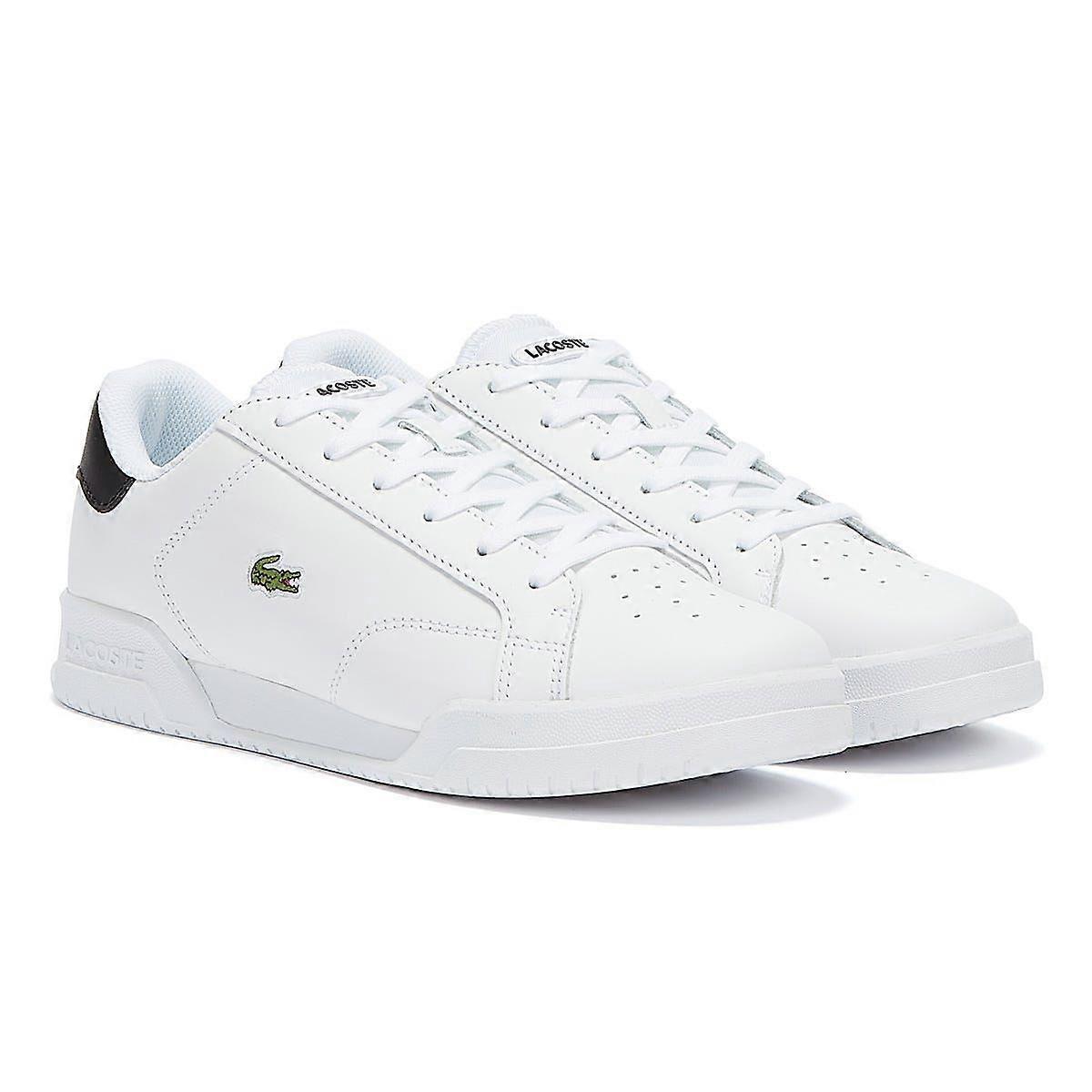 Lacoste Twin Serve Womens White / Black Trainers