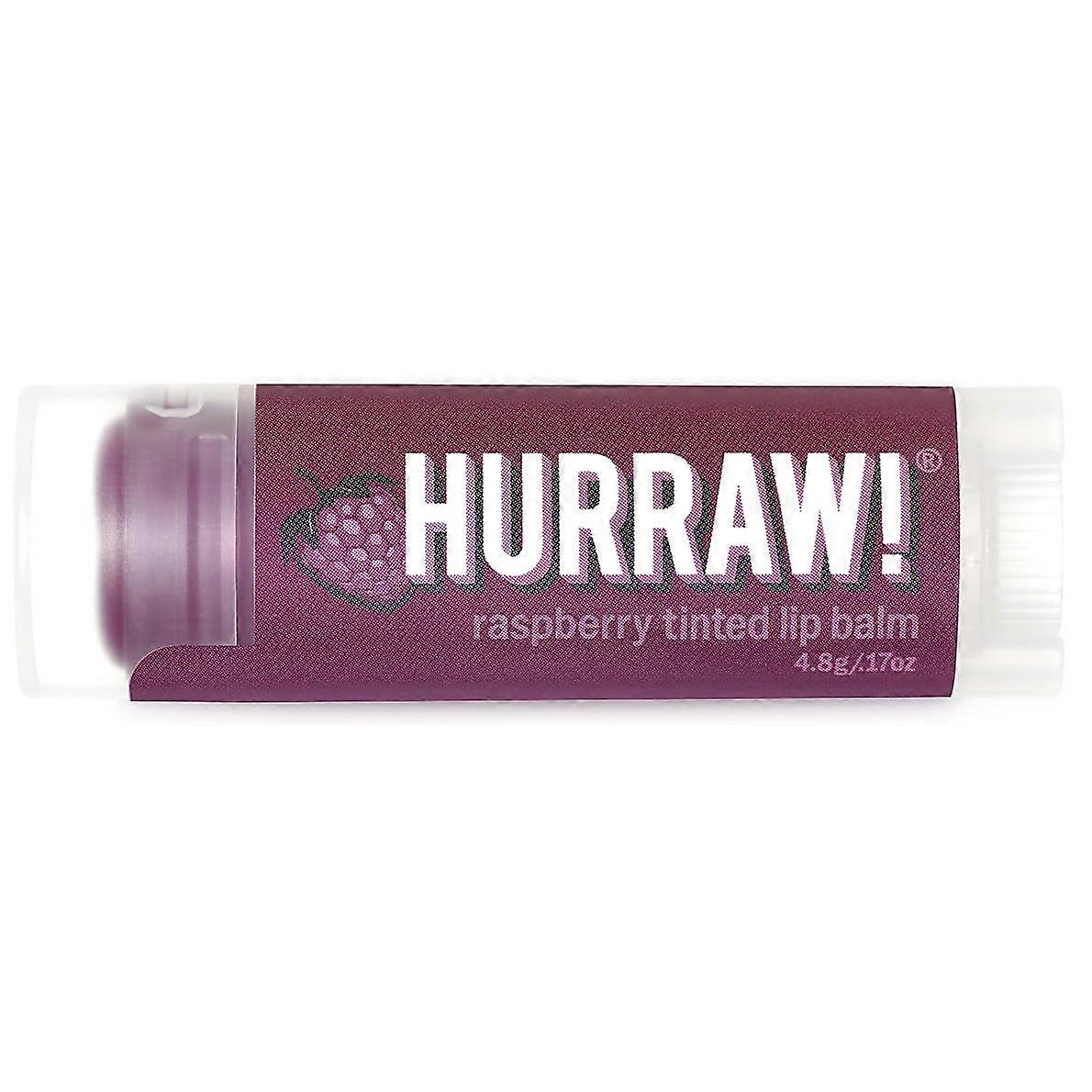 Hurraw Lip Balm-Raspberry Tinted Lip Balm