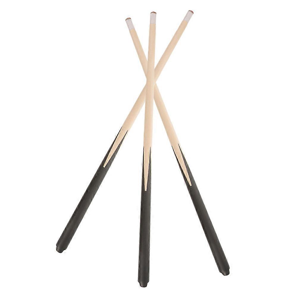 Child Billiard Cue Mini Hardwood Stick for Playing Pool 3Pcs Set