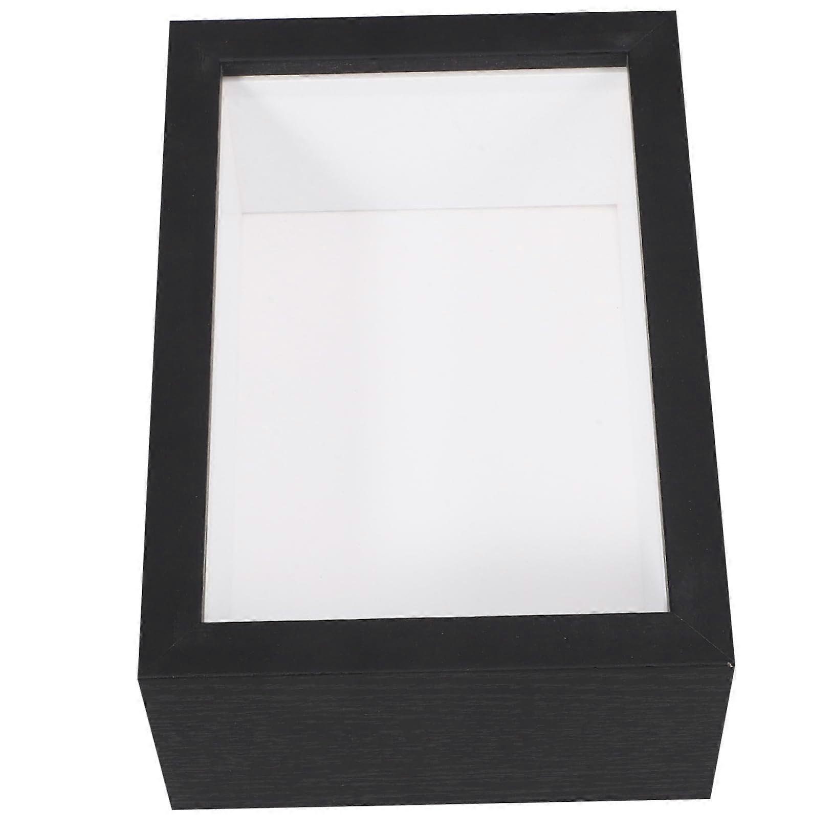 Wooden Shadow Box for Displaying Insect Specimens, Dried Flowers and Keepsake Memorabilia