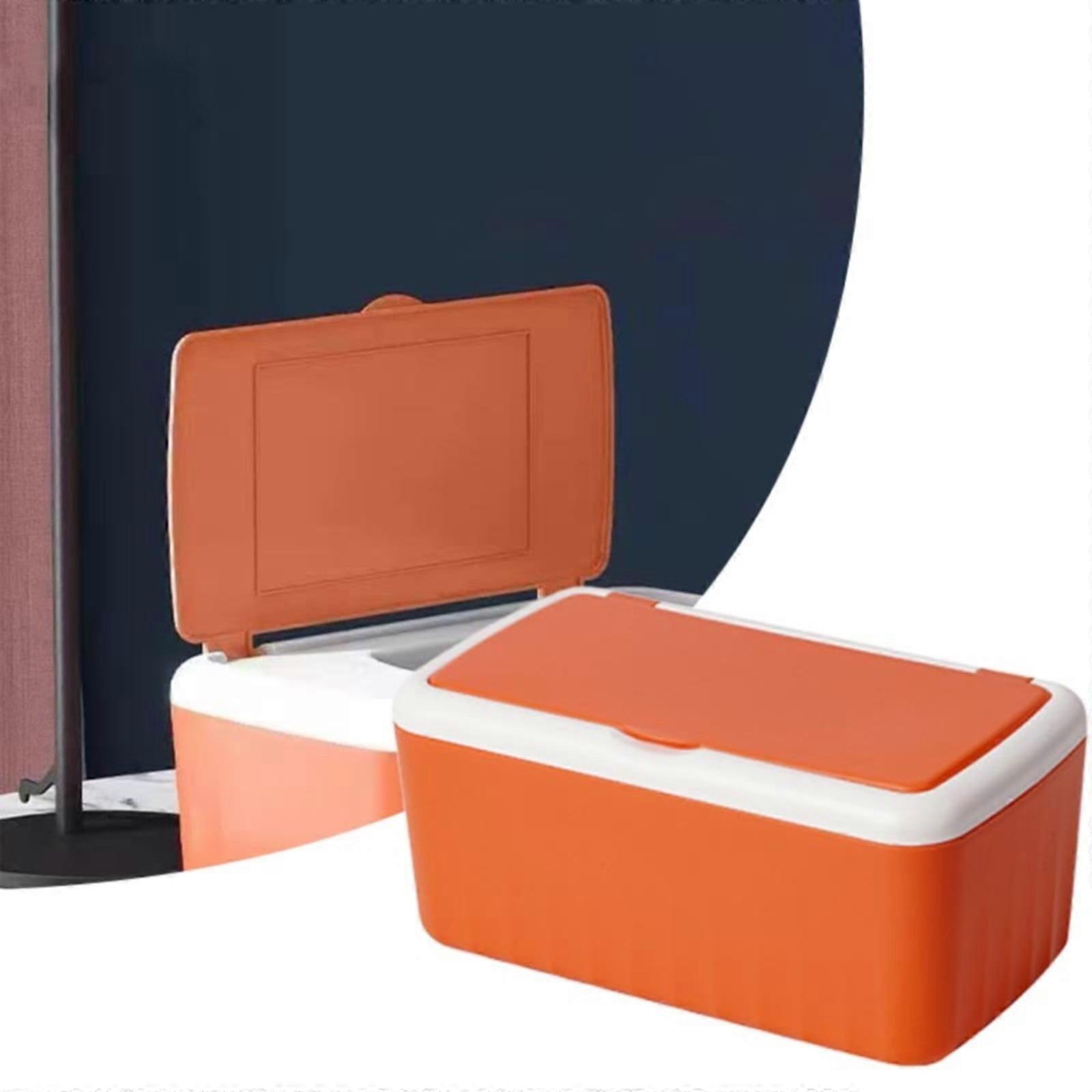 WinysinMultifunctional Storage Box Large Capacity Household Storage Box With Lid Wet Tissue Box