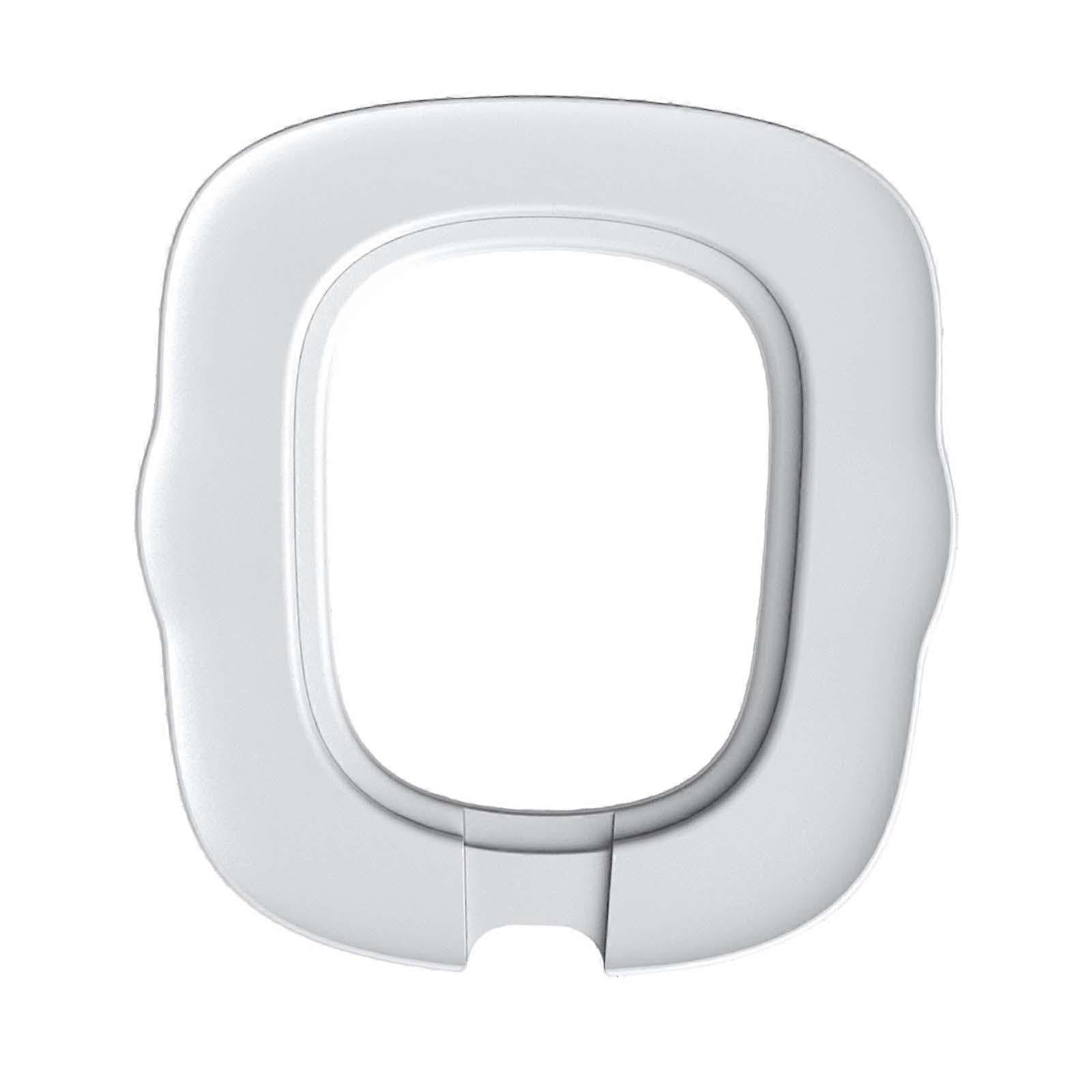 Cat Toilet Seat Outer Ring Simple Installation Indoor Use Plastic Replacement Part Fits Standard Cat Seats