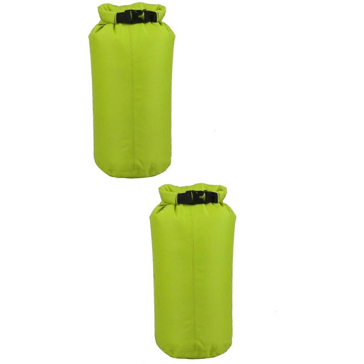 2 Pieces Sleeping Bag Giai Green Water Proof Pouch Compression Camping