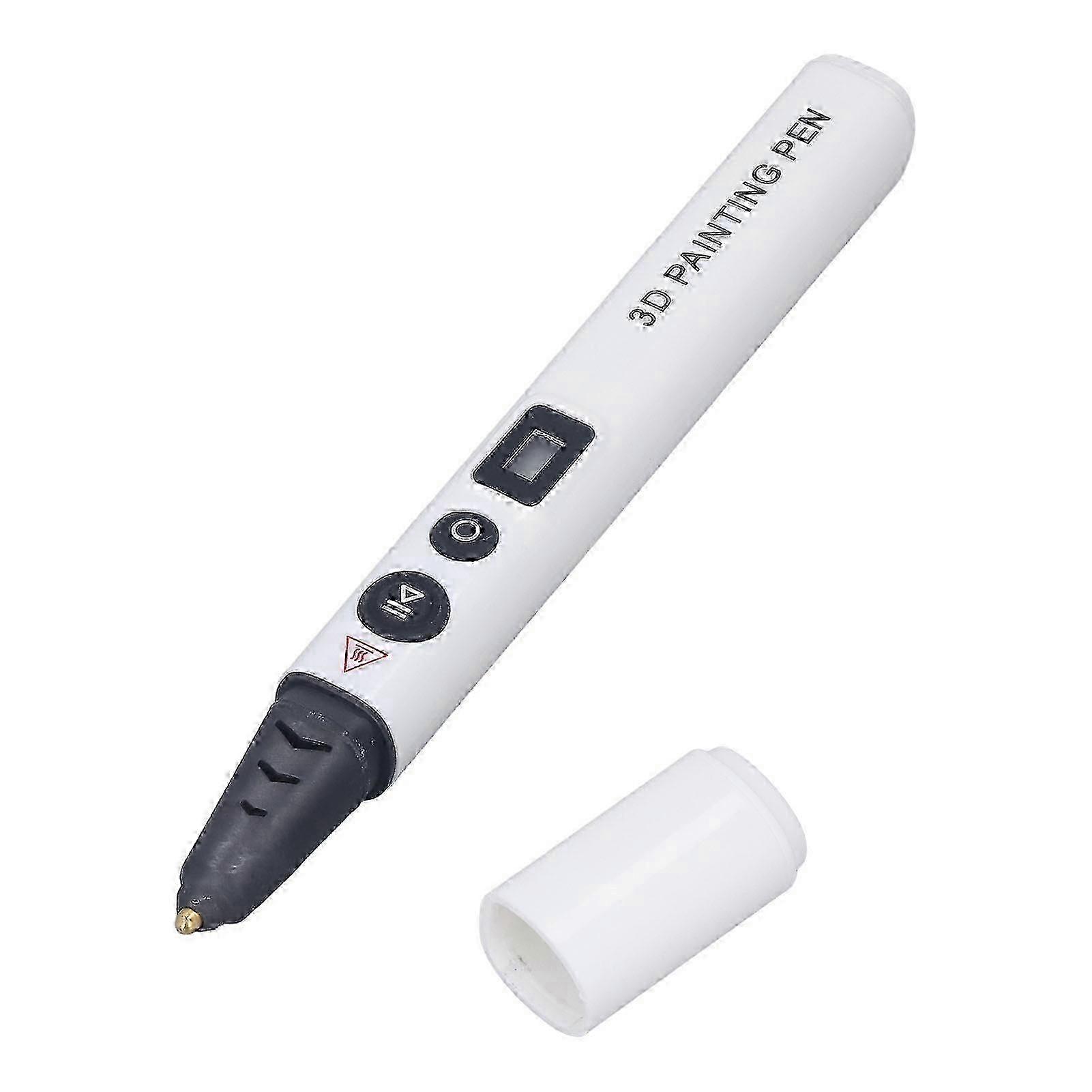 Ergonomic Adjustable 3D Printing Pen with Stencil Book and Transparent Drawing Board for Creative Design and DIY Projects