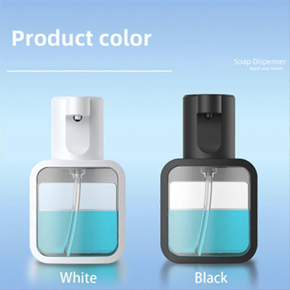 3 Gears Automatic Liquid Soap Dispenser Rechargeable Hand Washer Automatic Cleaning Black