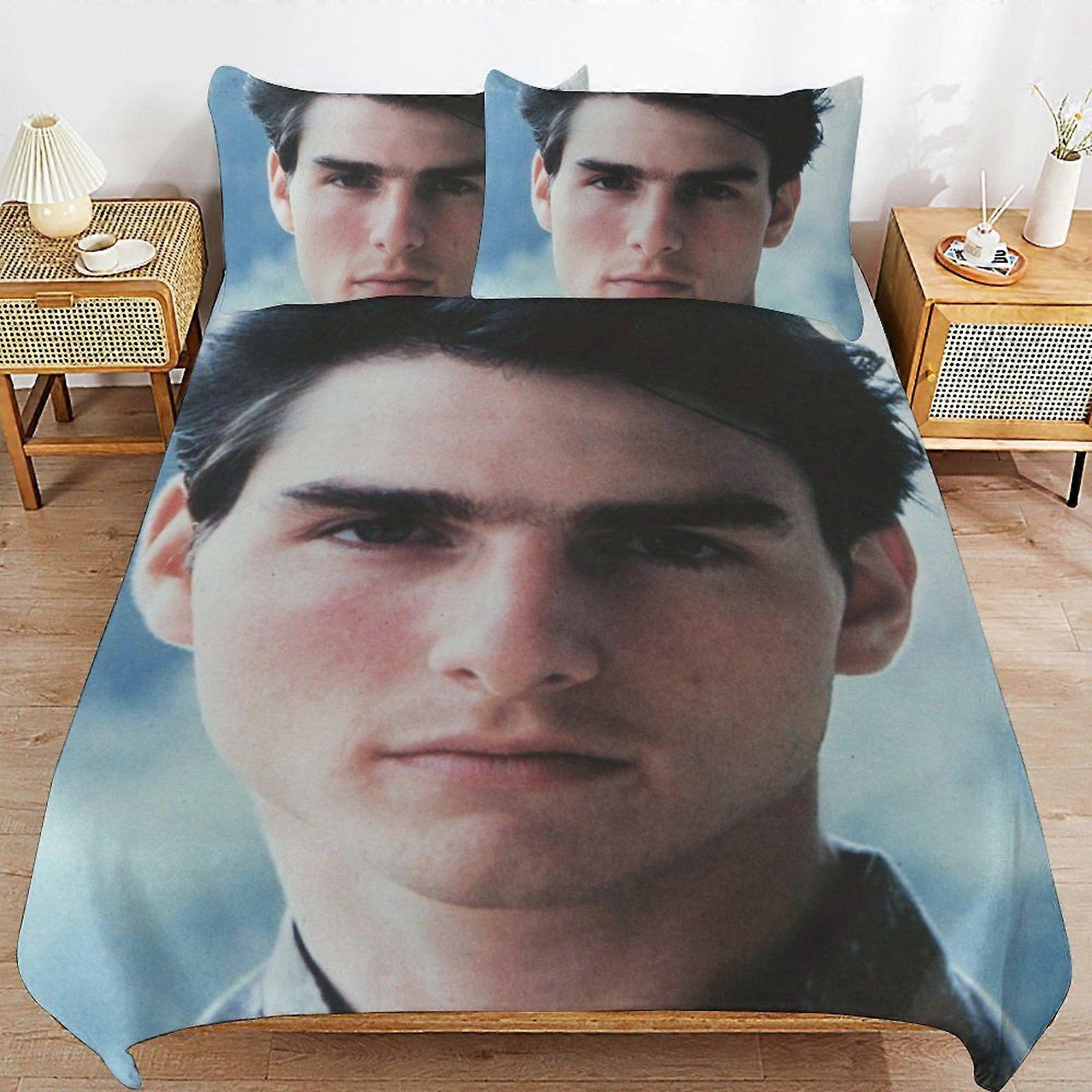 289XB Tom Cruise Innovative Zip Closure Soft Finish Durable Weave Duvet Cover Sets Comfortable All Year Use KL289