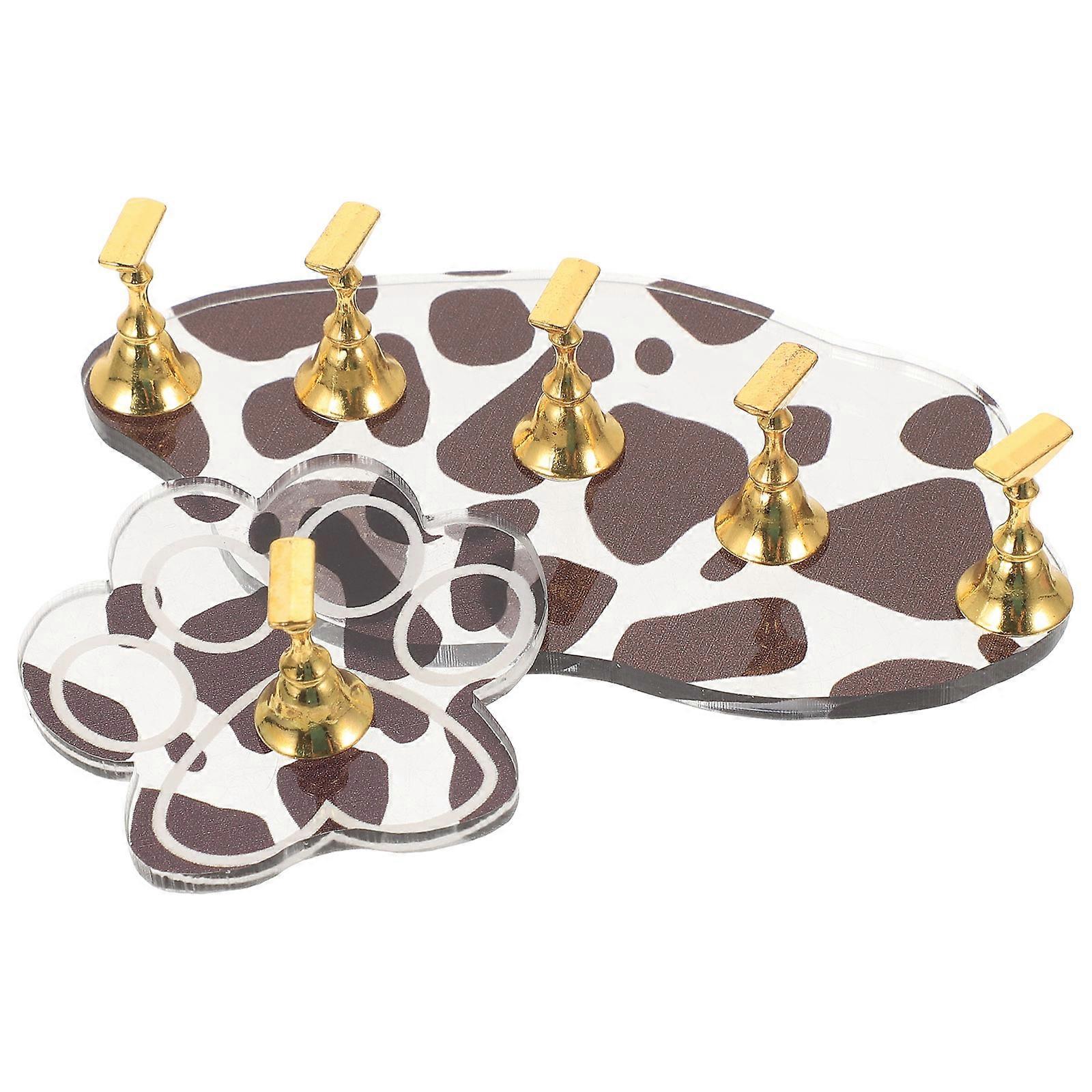 Practice Nail Holders for Manicure Display 8Pcs Convenient Nail Stands