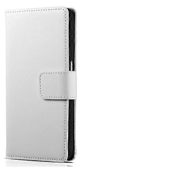 Leather Wallet Case for iPhoneX White