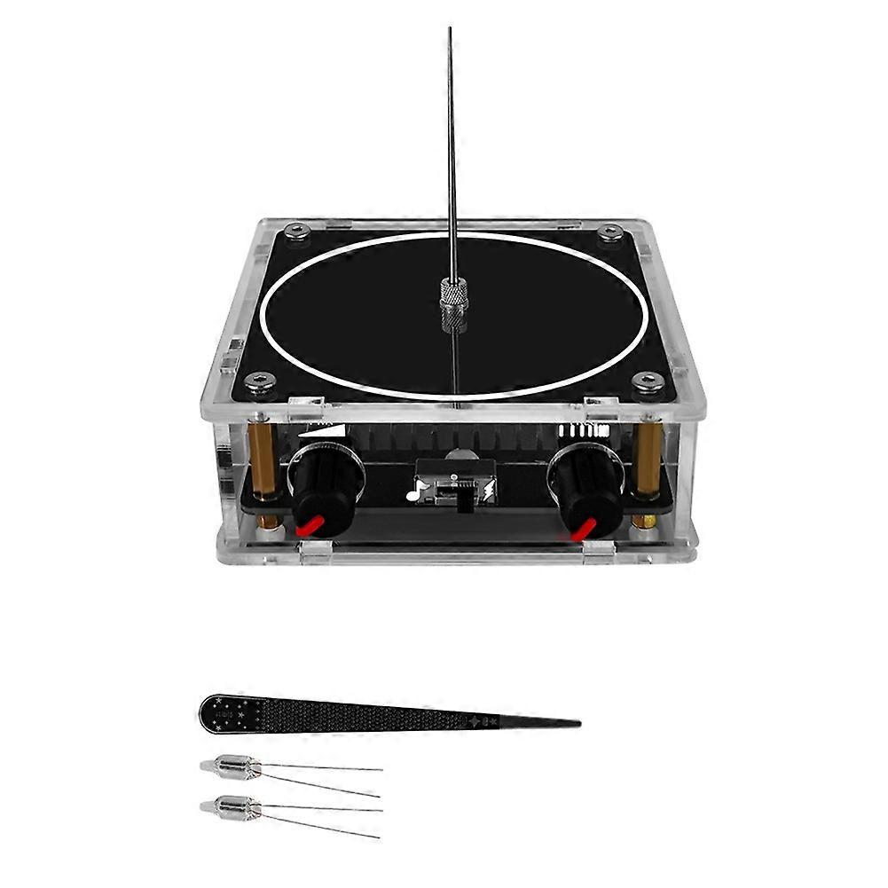 Bluetooth Music Coil, Touchable Artificial Spark Arc Generator, Science Teaching Experiment Tool EU PLUG