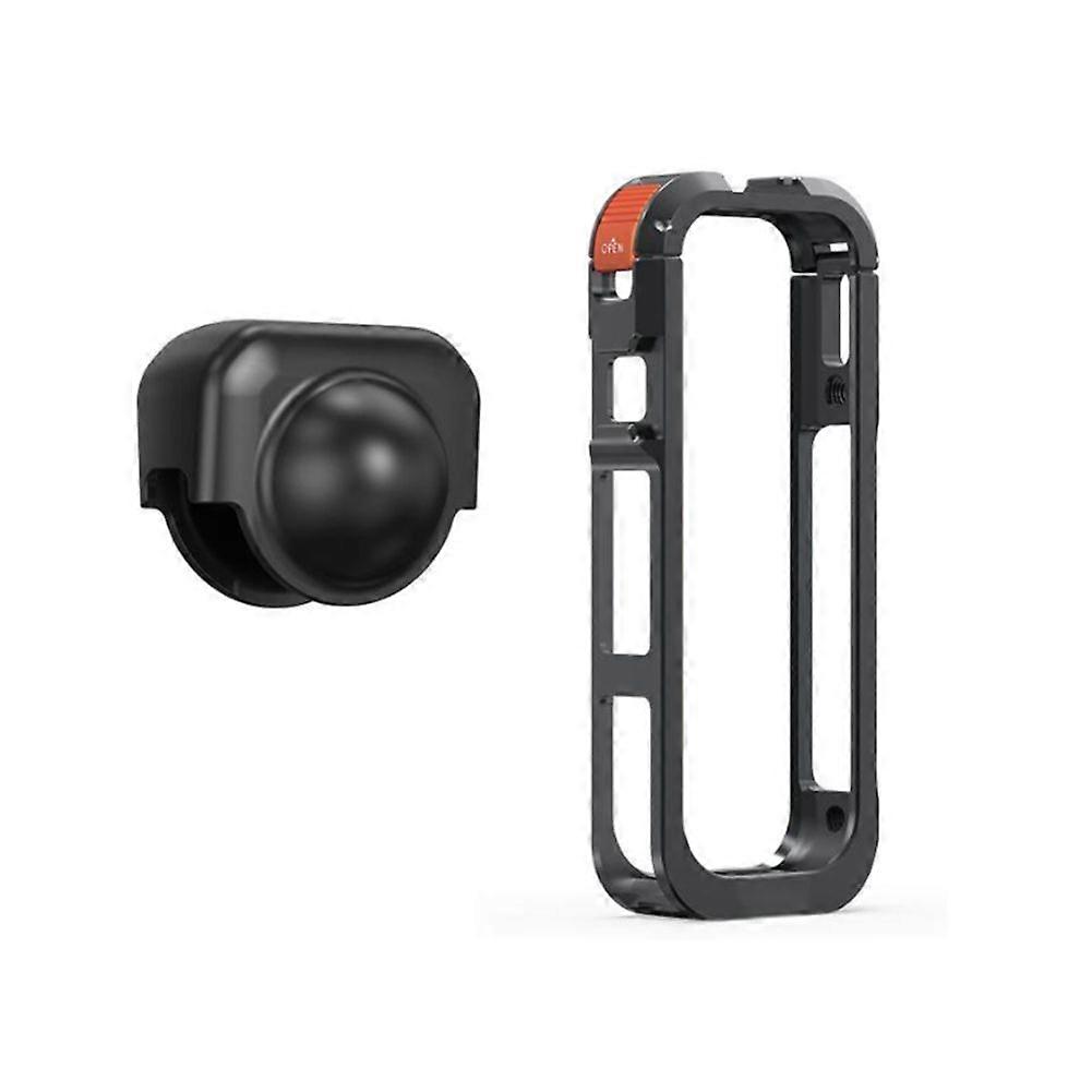 Camera Cage for Insta360 X5 Panoramic Action Camera Metal Drop-Proof Camera Case Protective Frame X5 Accessories