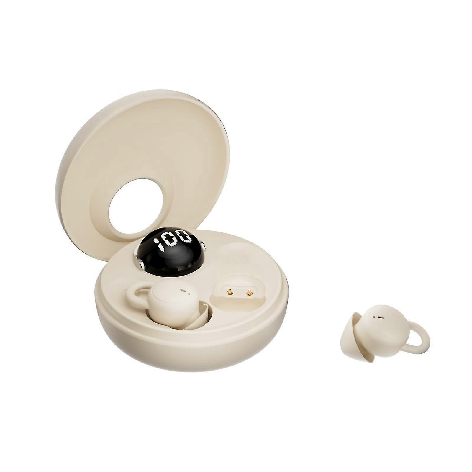 Wireless Bluetooth Sleep Ear Buds For Side Sleepers InEar Soft Mini Invisible Earbuds Small Size ENC For iPhone/Android