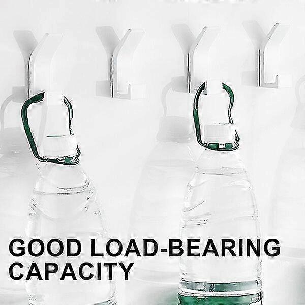 6pcs Towel Hooks, Waterproof, Rustproof And Easy To Install For Multiple Scenarios