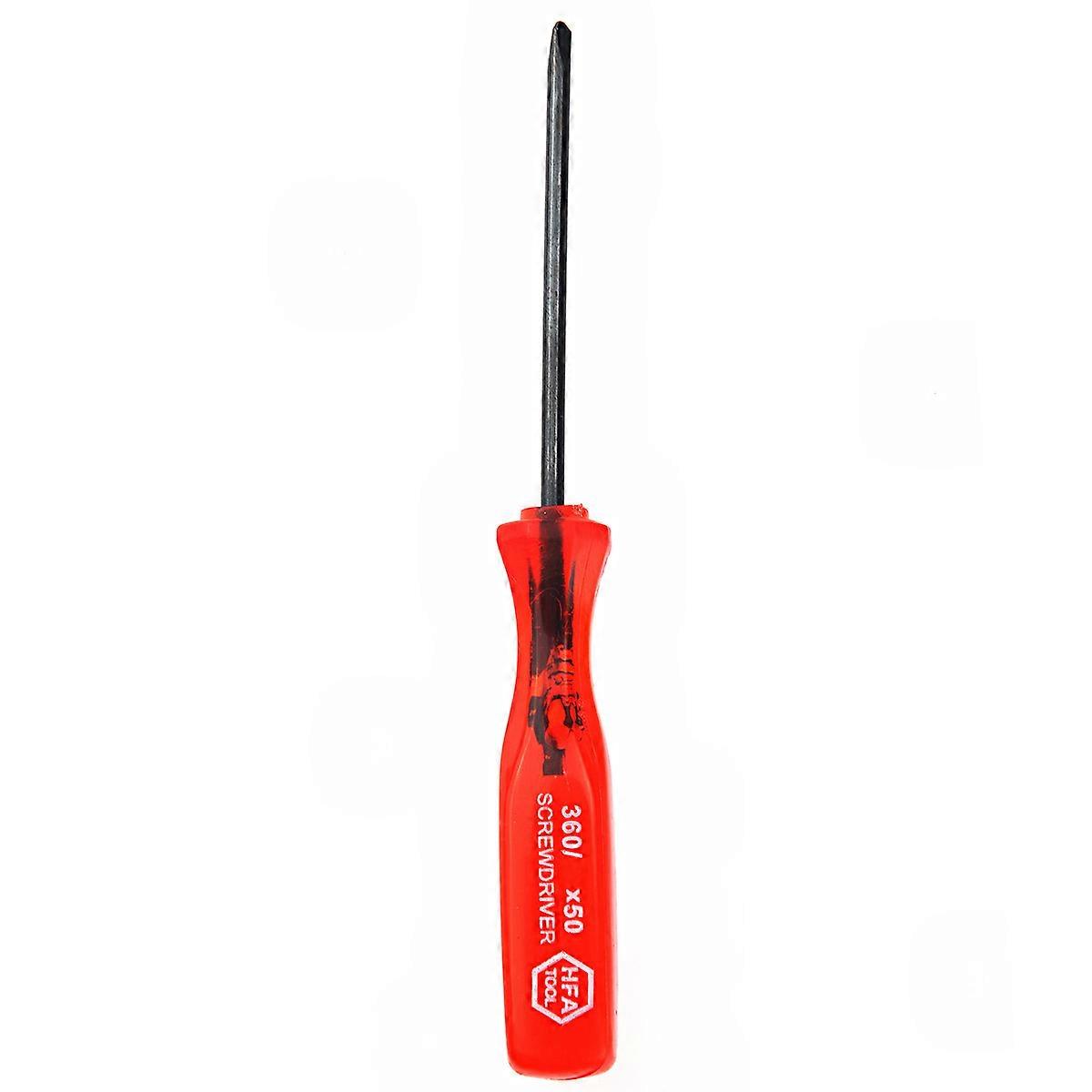 Game Console Repair Tool 3Pcs Triwing Screwdrivers Red Portable Set