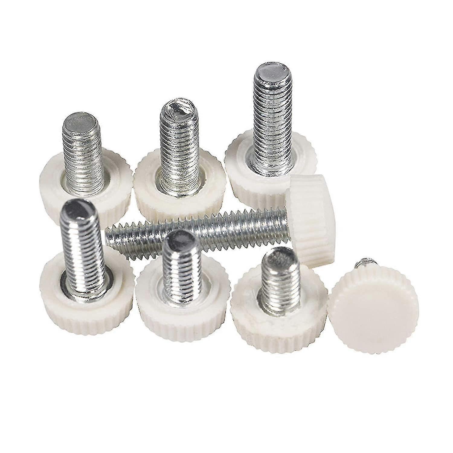25-26 L-a M4x30mm Thumb Screw Knobs Grip Thumb Screw Threaded Knurled Knobs Grip
