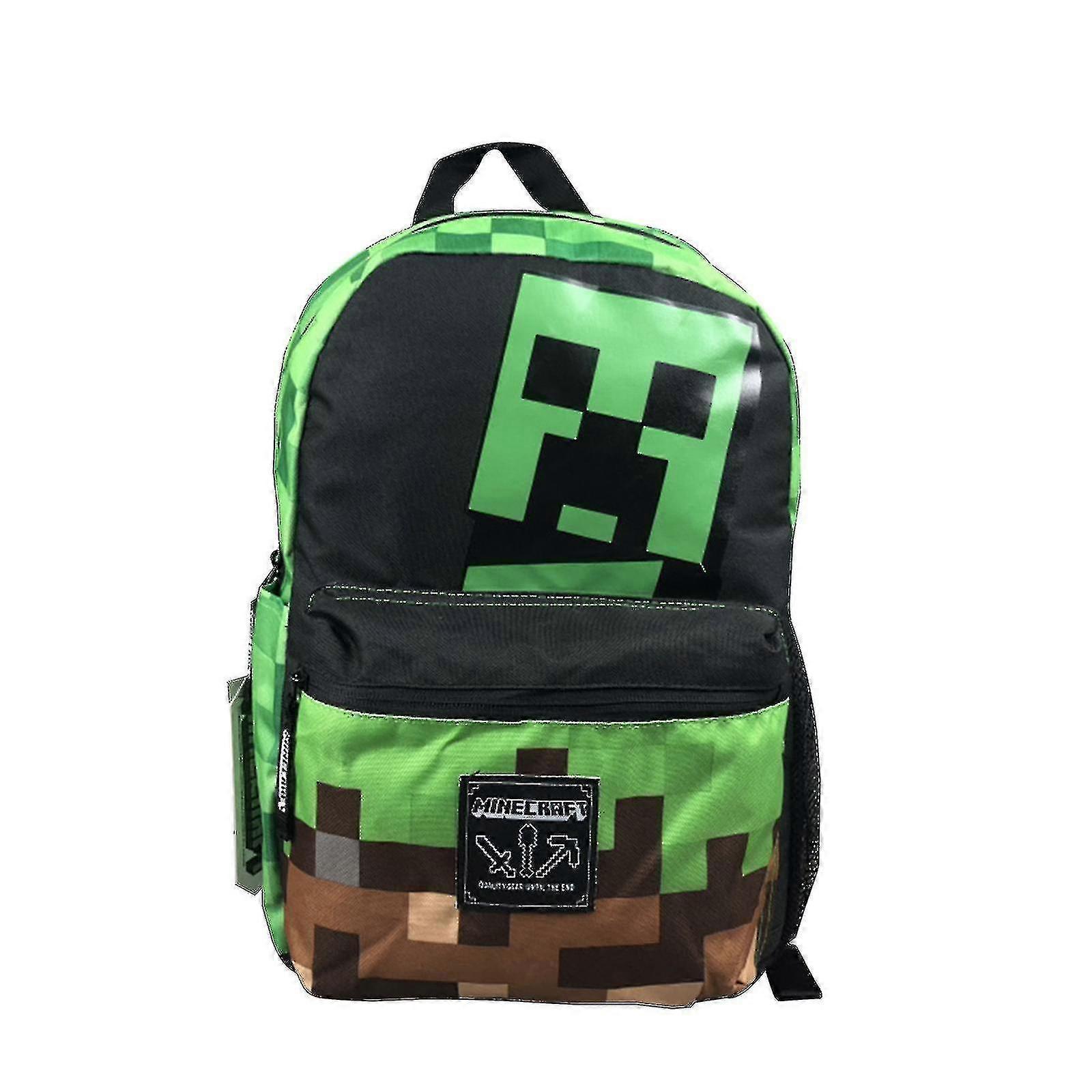 Minecraft School Bag Elementary School Children School Bag Backpack 2025