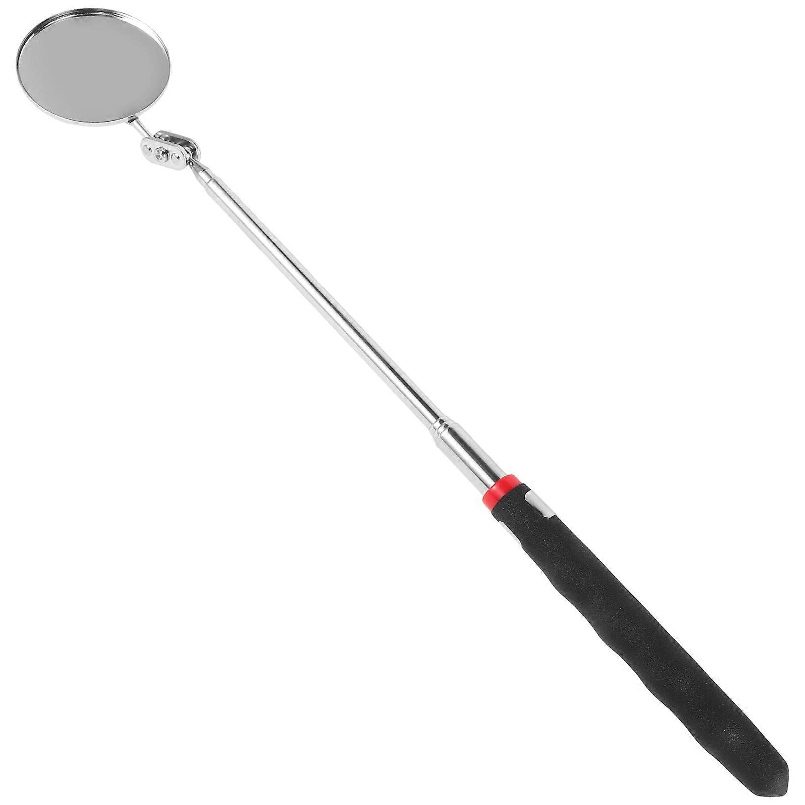 Telescoping Inspection Mirror for Vehicle Maintenance Black
