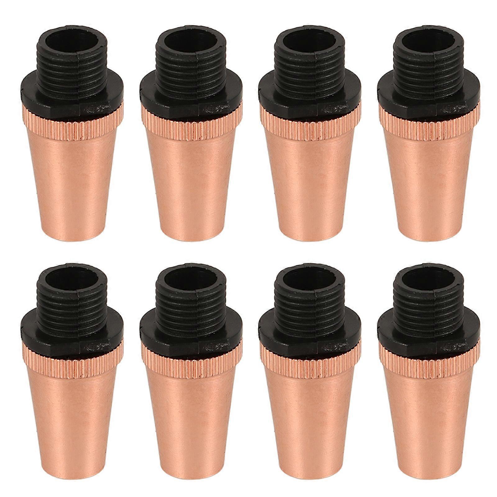 Copper Metal Cord Grip for Cord Installation 8Pcs Set