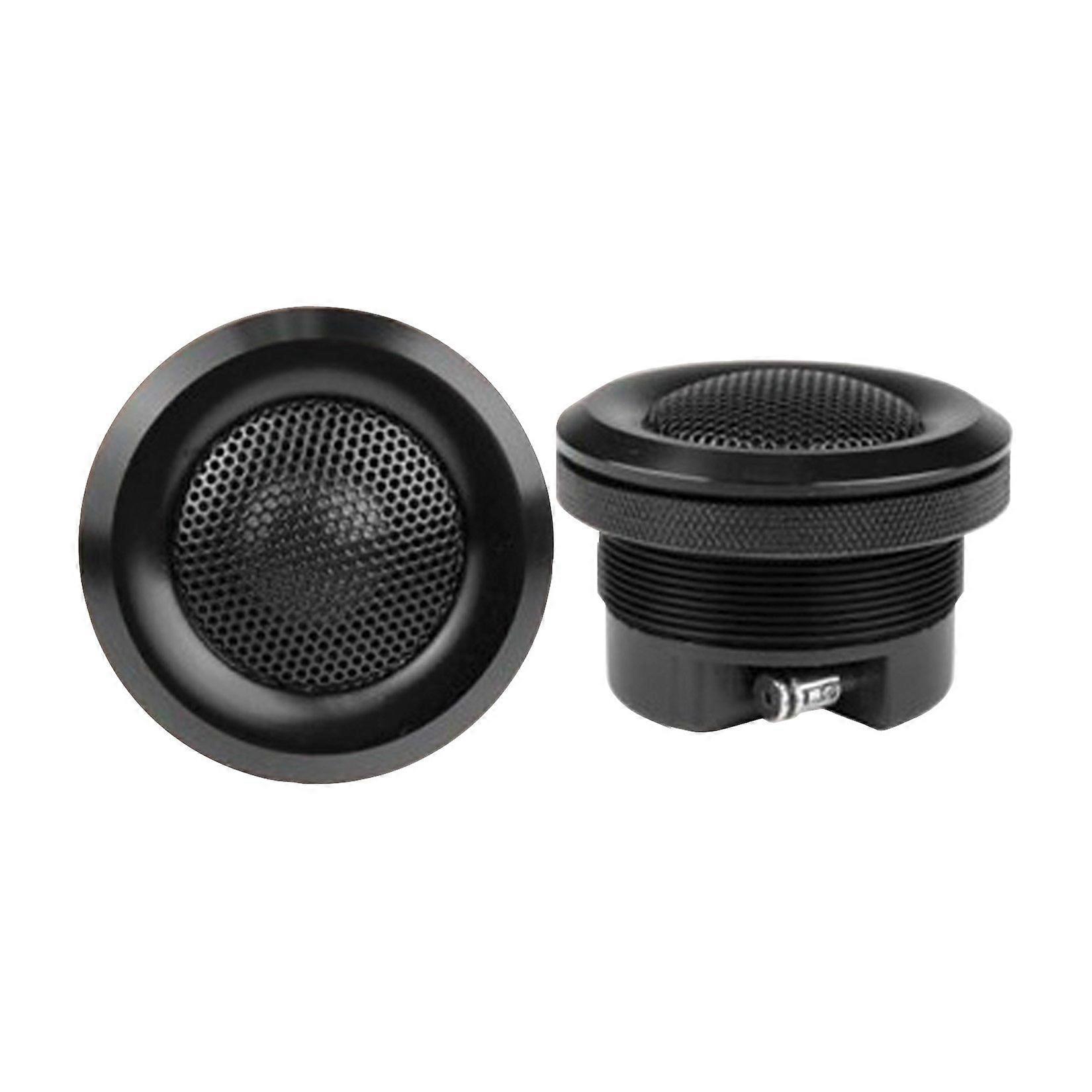 Car Audio Tweeter Compatible with 4 Ohm Systems, 100W Silk Dome, Smooth Treble Output