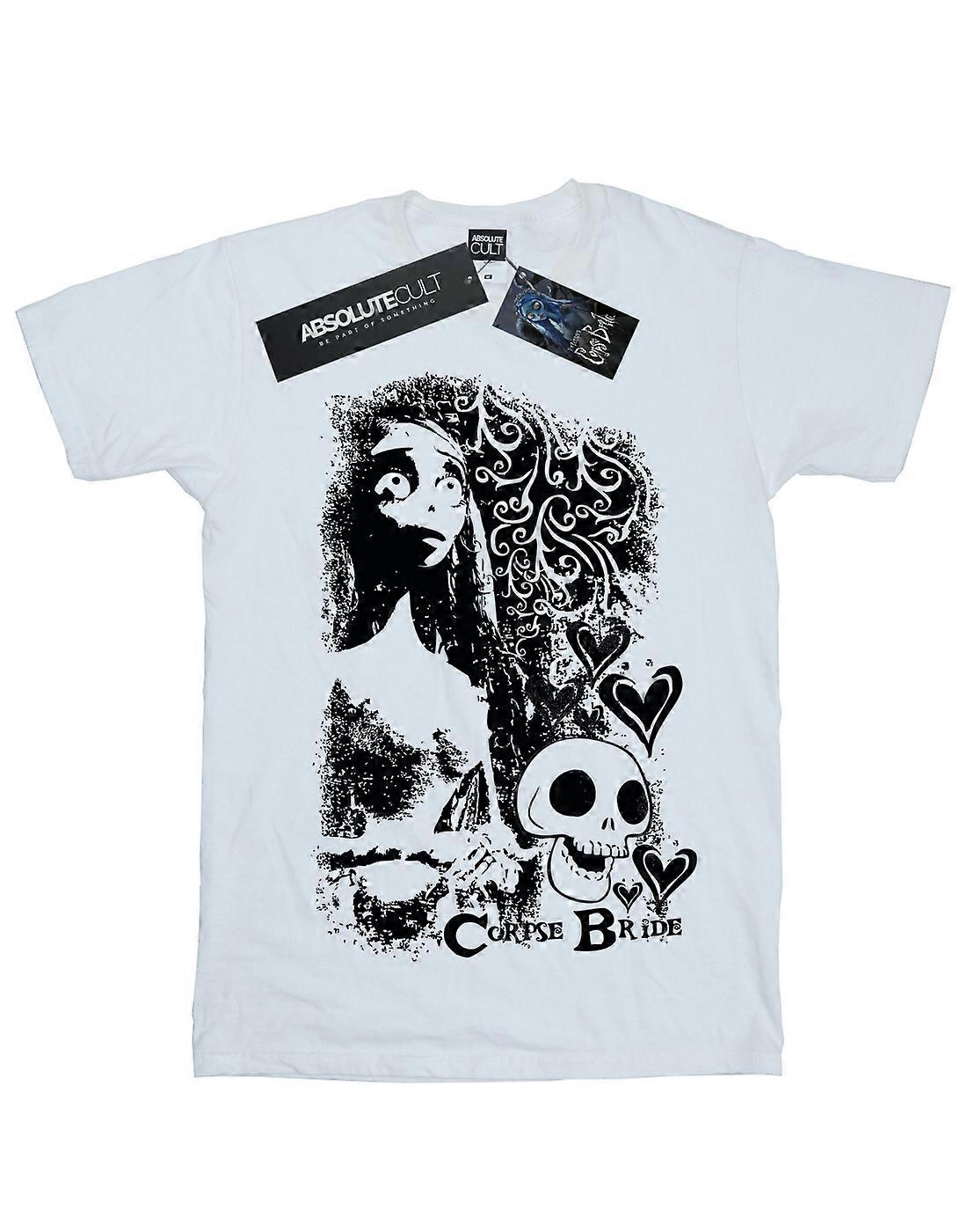 Corpse Bride filles Skull Logo T-Shirt