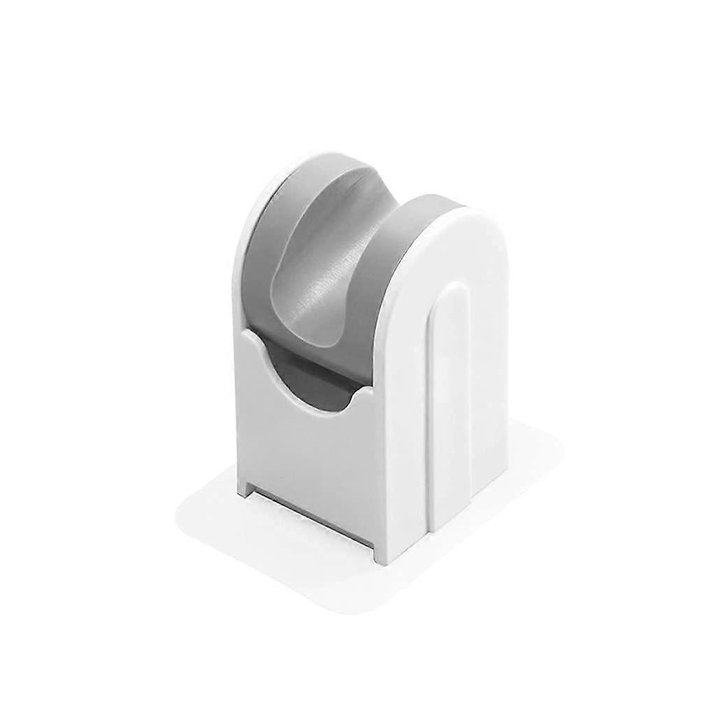 Adjustable Self Adhesive Shower Head Holder Wall Mounted Bracket with Tool Installation
