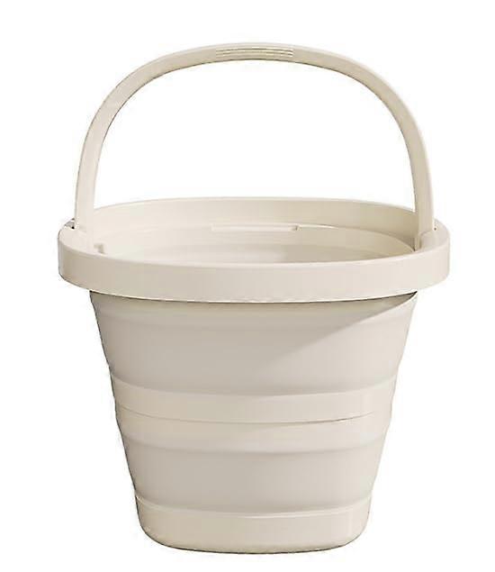Large Capacity Plastic Water Bucket with Easy Carry Handle and Durable Leakproof Design