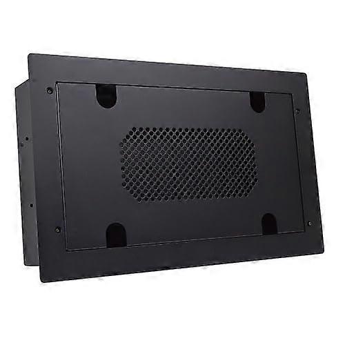 Concealed Heavy Duty Steel Wall Mount Bracket for Flat Panel Display, 8x14 Recessed, Black