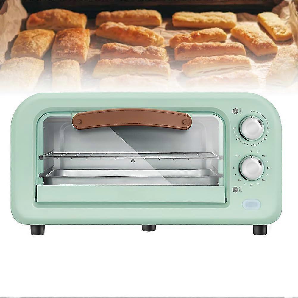 12L Mini Oven with Adjustable Temperature and Timer, Large Capacity Countertop Oven for Baking and Roasting