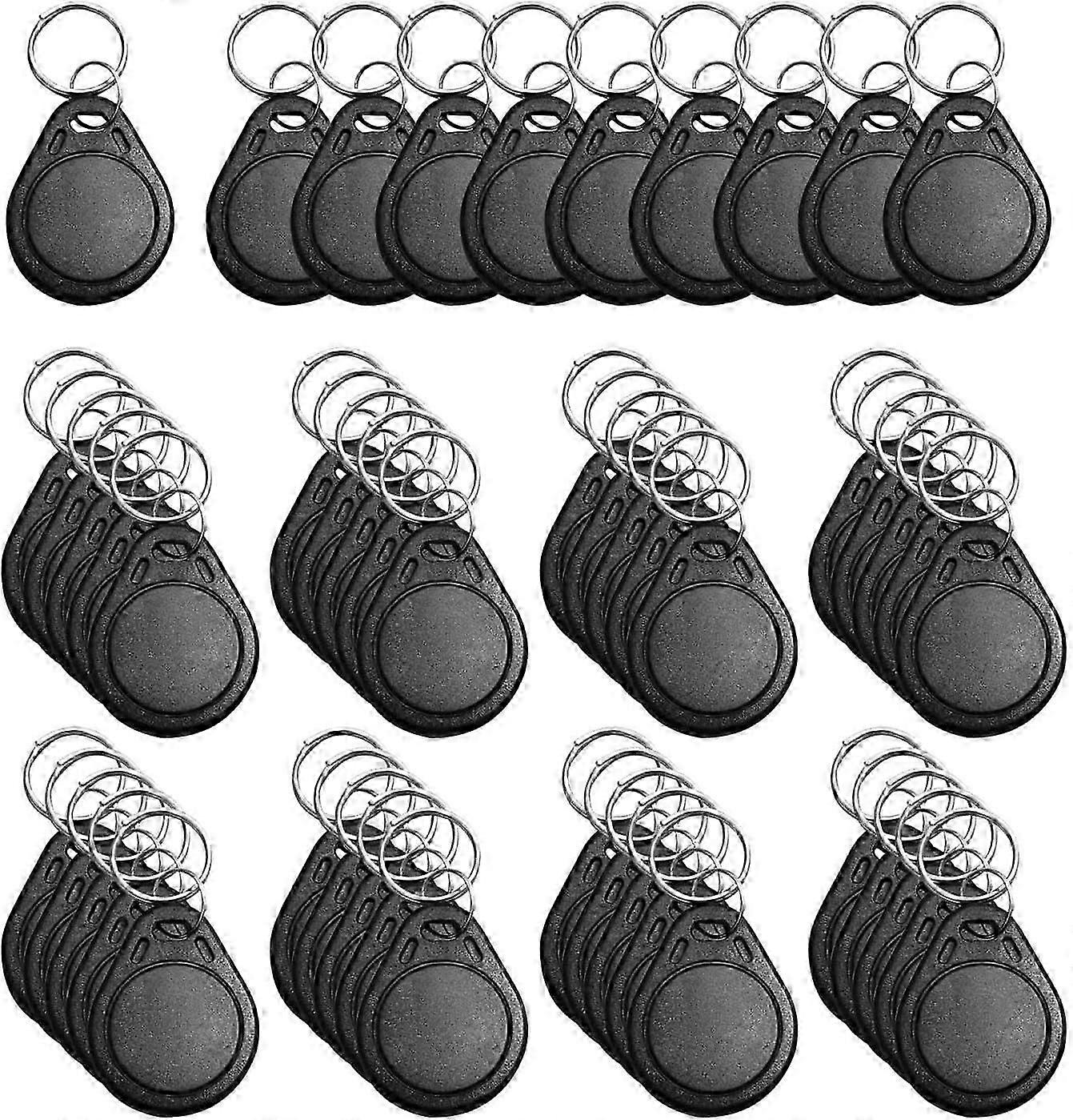 125kHz Writable RFID Sensor Keychains (50 pieces per pack), Sensor ID Cards, Interchangeable Keychains, Token Tags, Writable Tokens, Sensor ID, Access