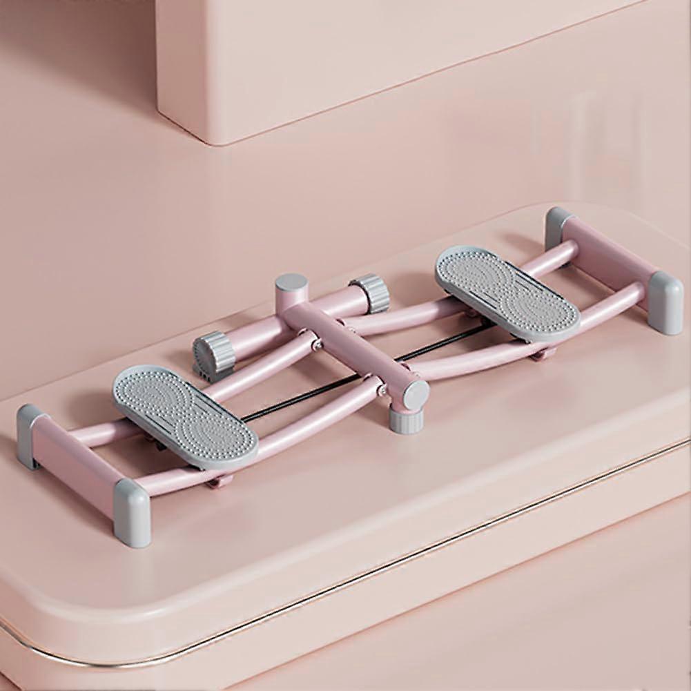 Indoor Ski Exercise Machine for Full Body Workout, Foldable Quiet Glide Trainer Without Armrest