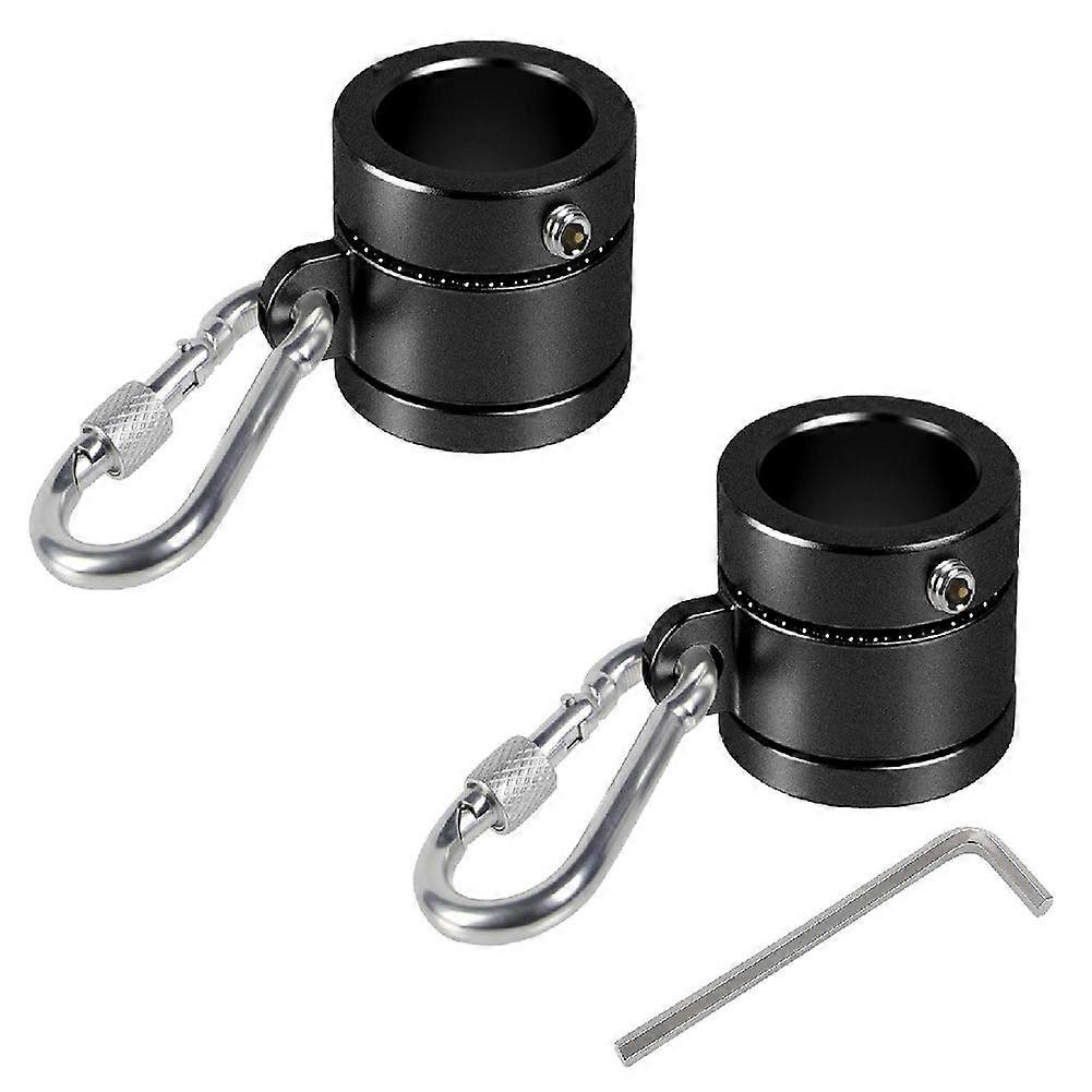 Sleever Bar Lock Collar 7/8 with Tethering Attachment Point for Tool Lanyard, Compatible with 7/8 Inch Bars,2Pack