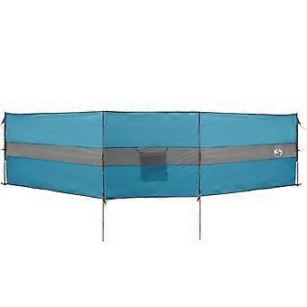 vidaXL Windscherm camping waterdicht 490x123 cm blauw