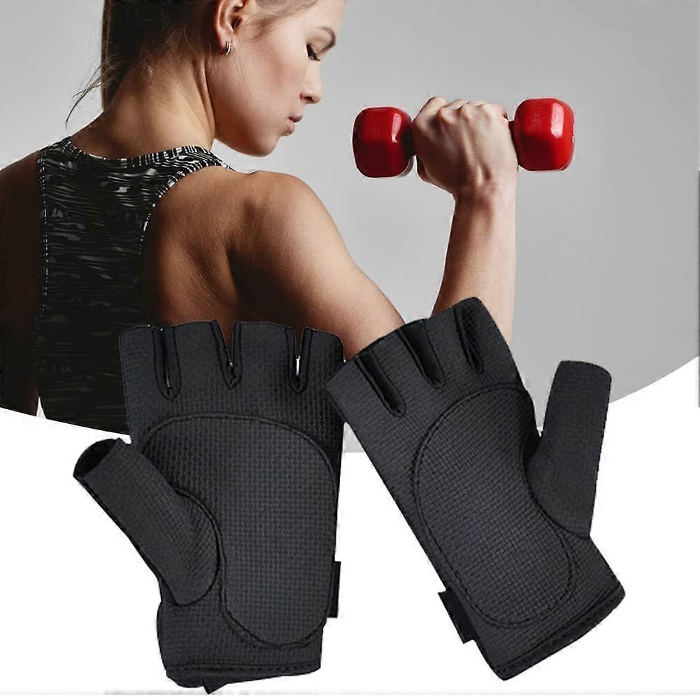 Weight Lifting Gloves for Gym Training - Black