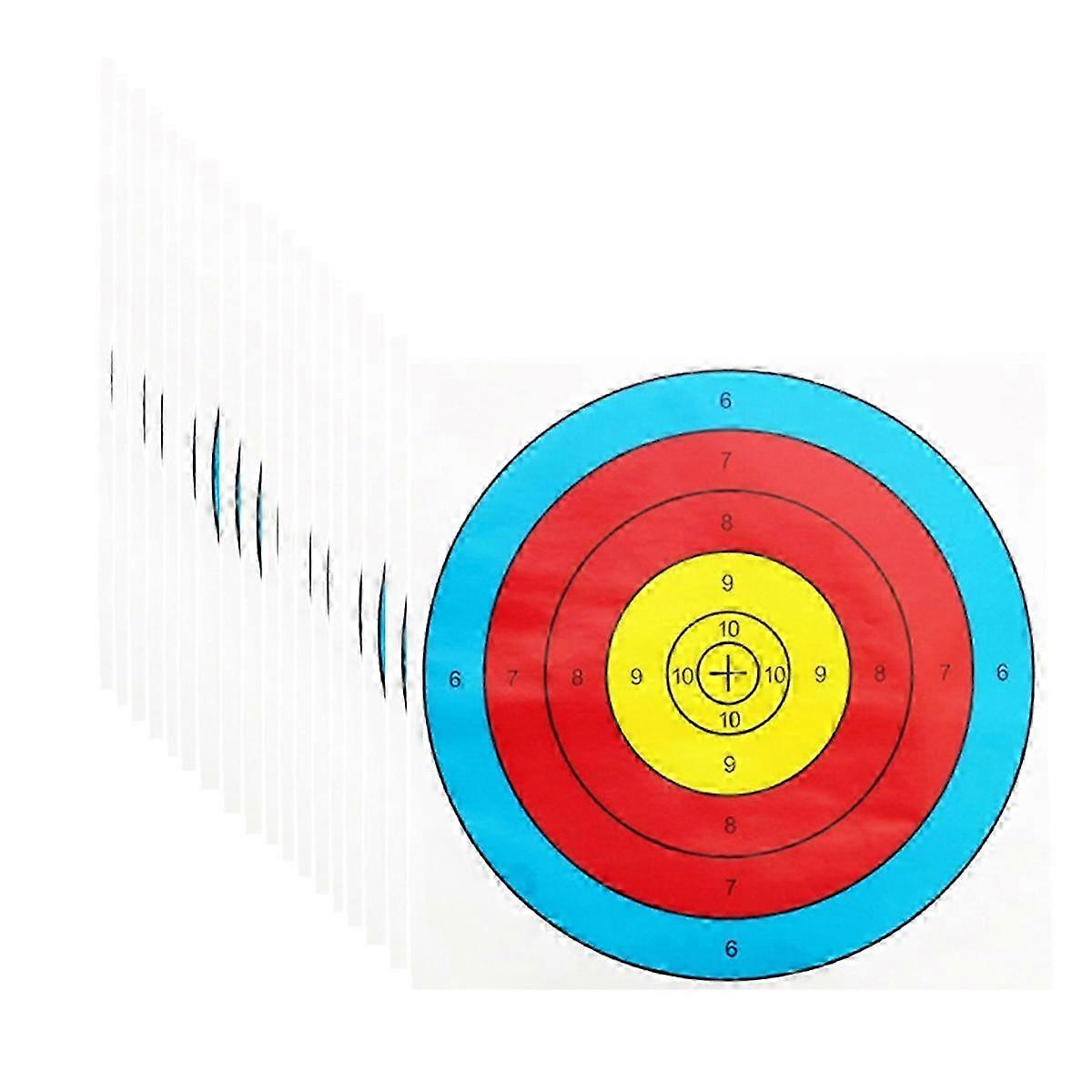 Archery Target Paper Bow and Target for Backyard Hunting, Archery Target Practice Accessories