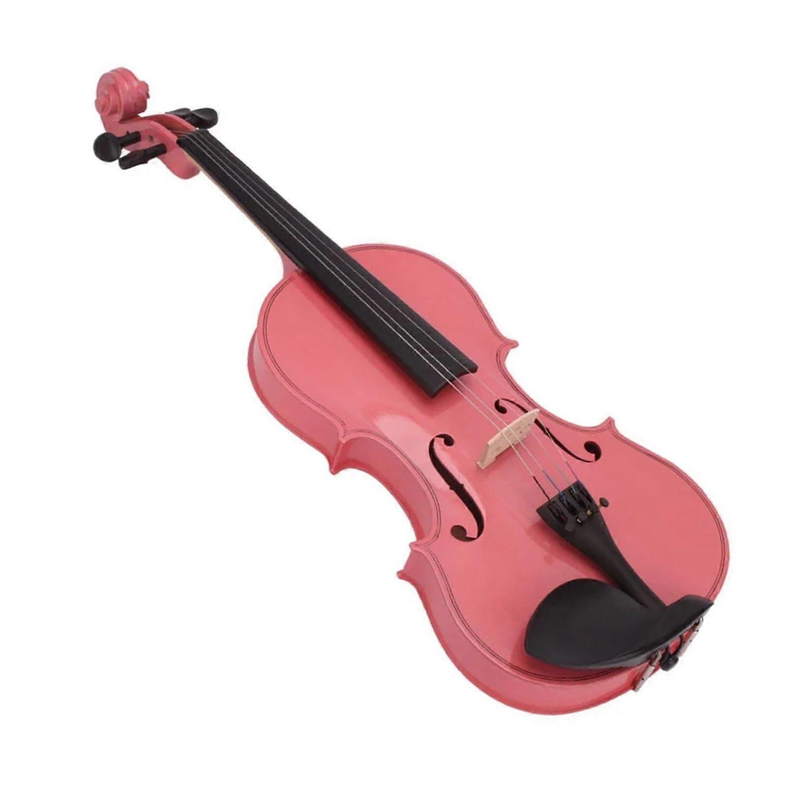 4/4 Acoustic Violin for Beginners Ready to Play with Bow and Protective Soft Case