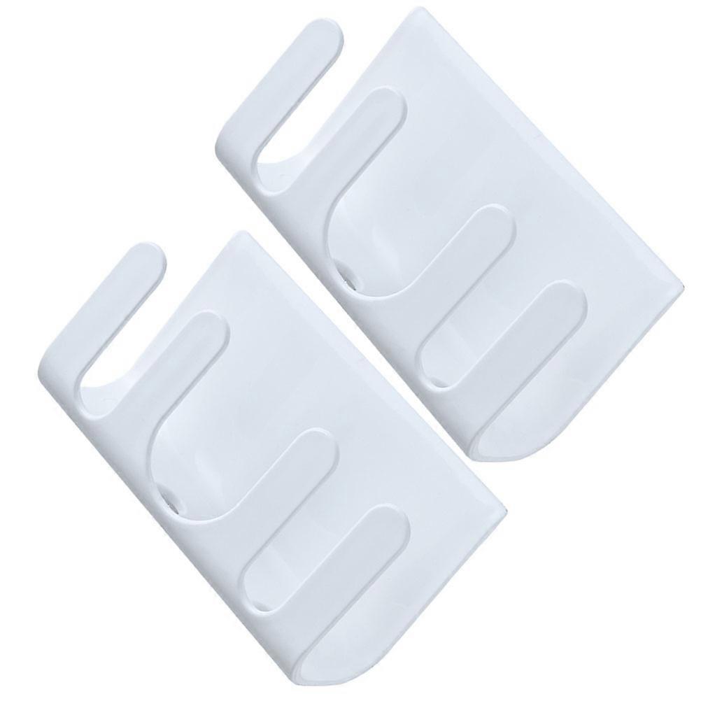 Hanging Hook Soap Dish Plastic Rack for Bathroom Storage 2Pcs Set