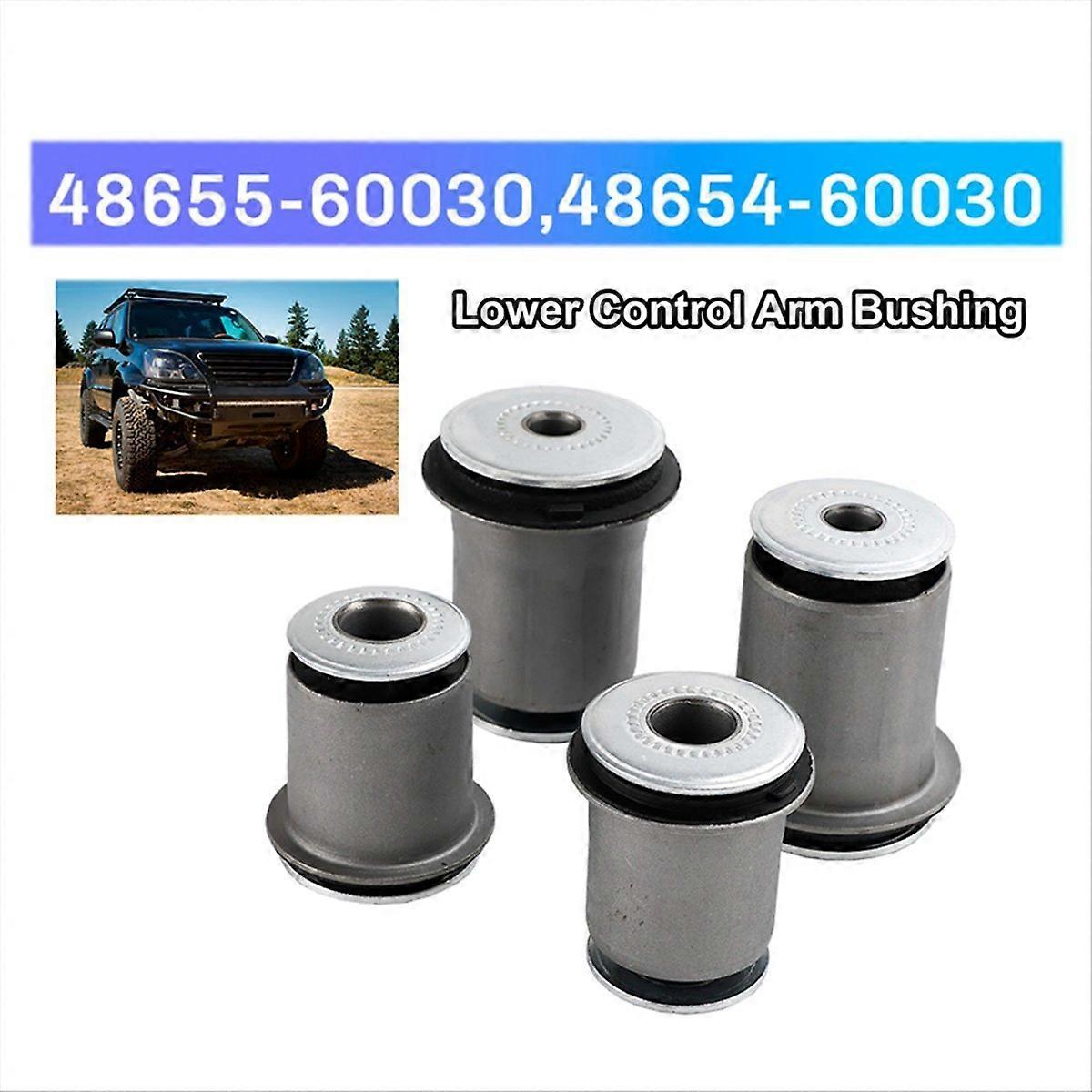 4Pcs Car Arm Bushing Lower Control Set 48654-60030 For 