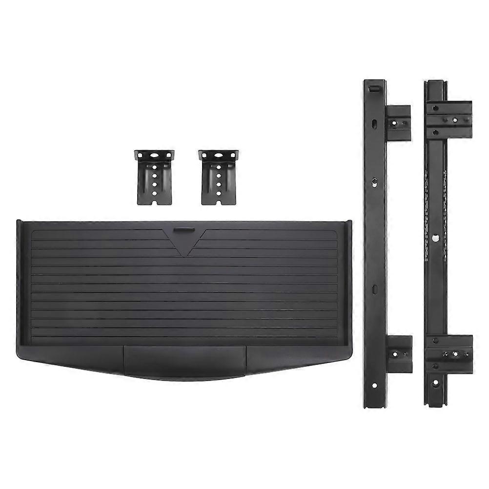 Computer Keyboard Tray Adjustable Slide-Out Under Desk Keyboard Tray