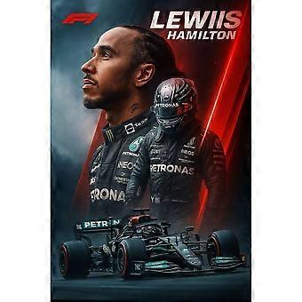 Quebra-cabeça Lewis Hamilton Fórmula 1 Mercedes Campeão para adultos e crianças F919