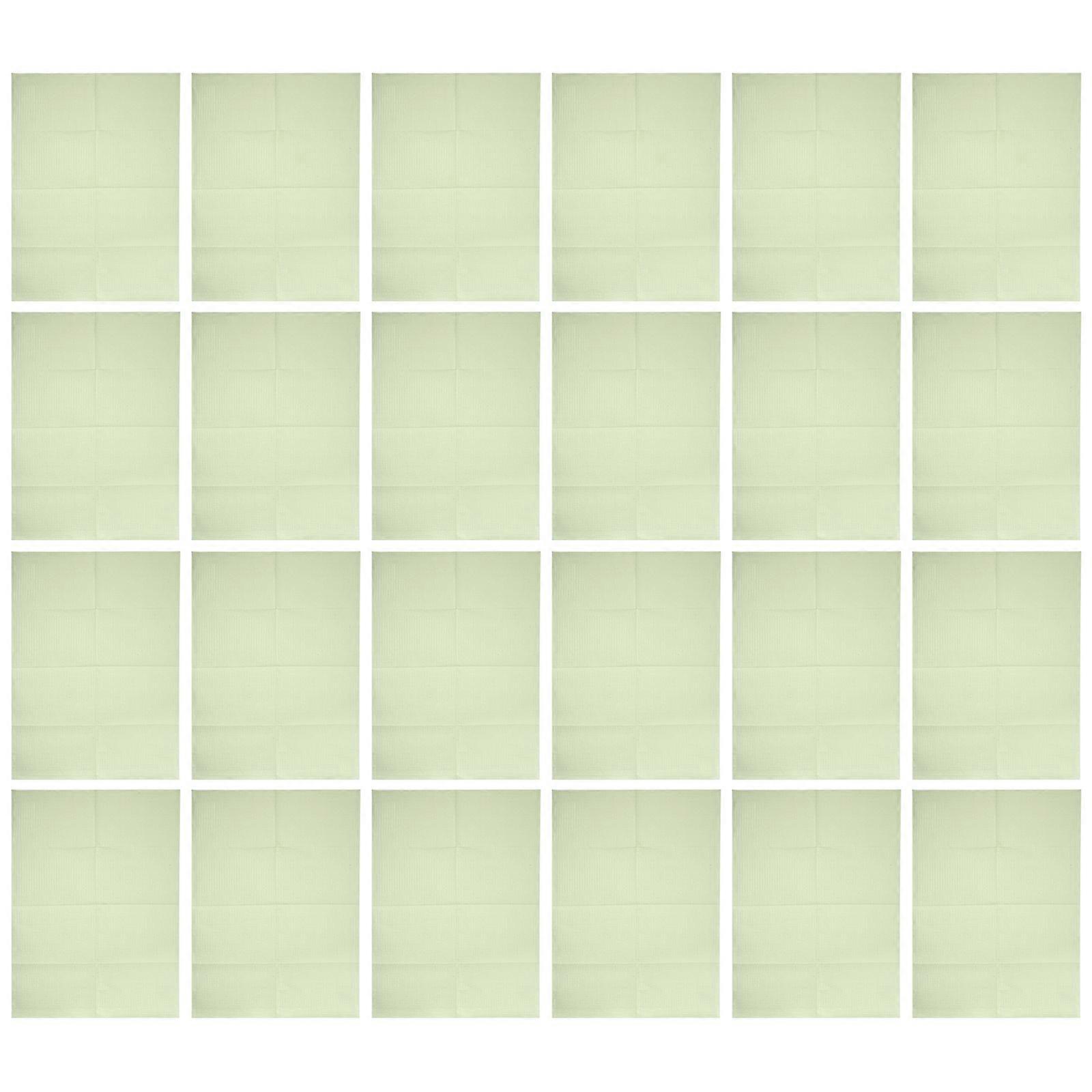 125Pcs Disposable Table Mat Waterproof Pad Creative Clean Pad