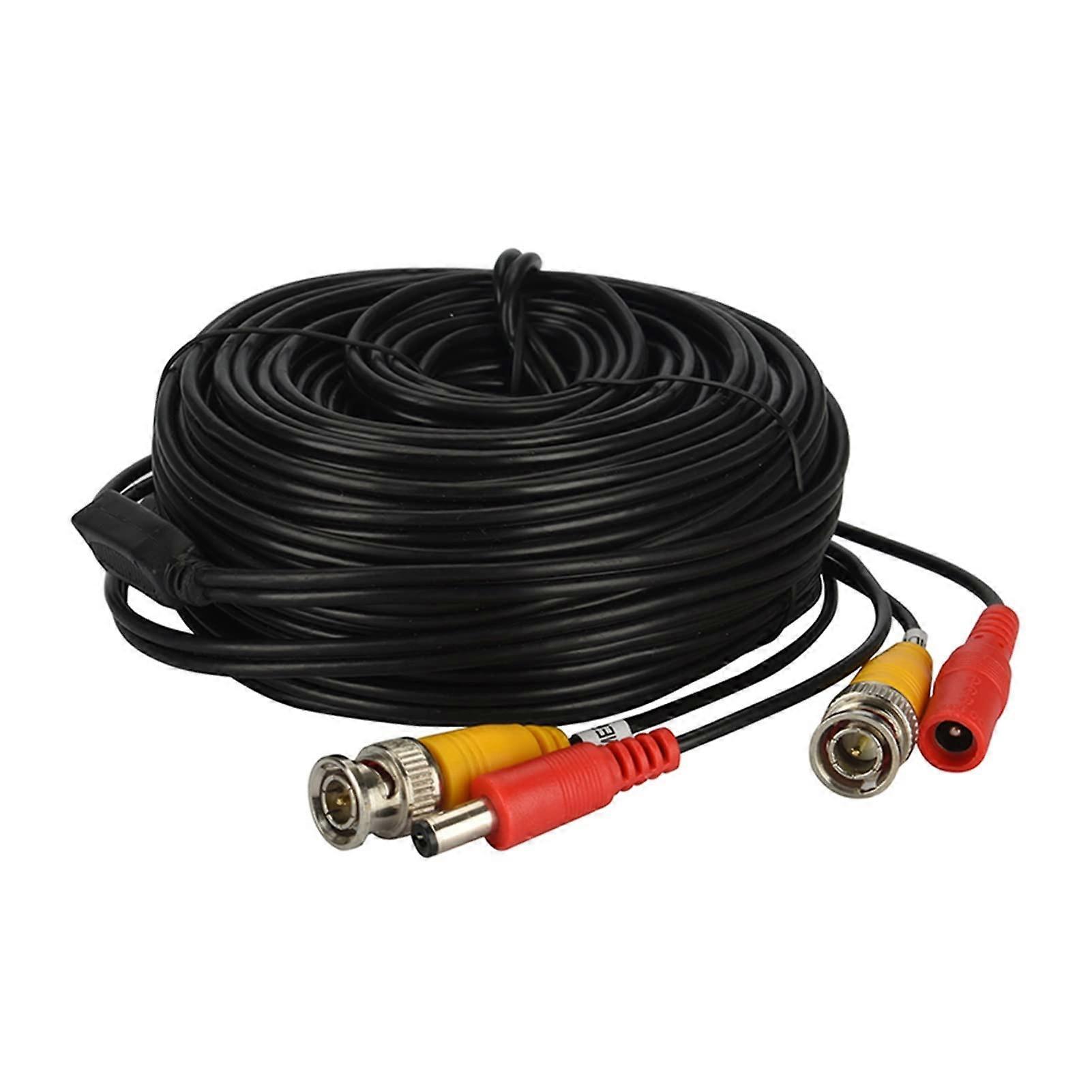 50 Meter CCTV Camera Cable BNC Video Cable for Security DVR System, Long Continuous Length, Easy Cutting